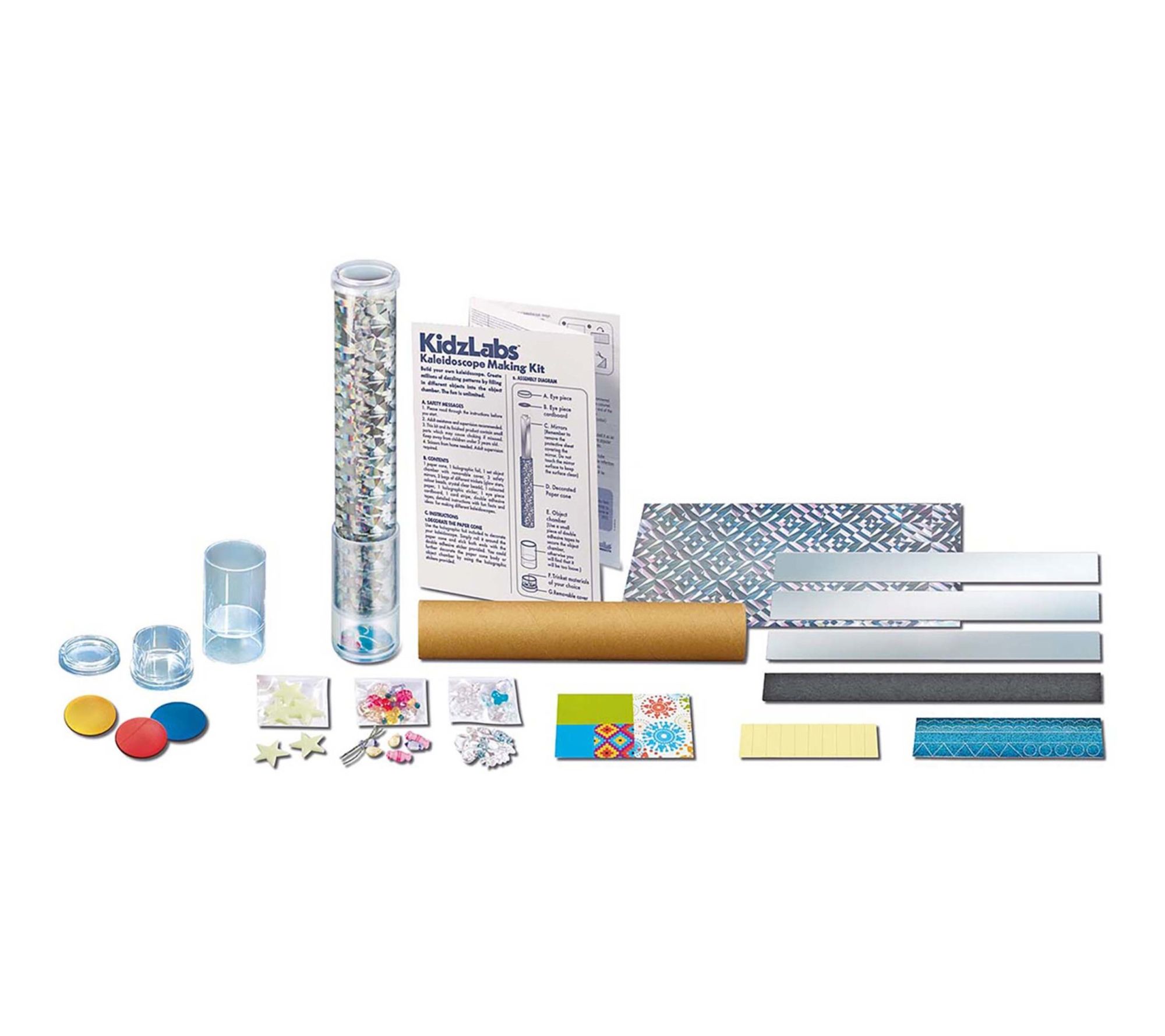 4M KidzLabs DIY Kaleidoscope Making Kit