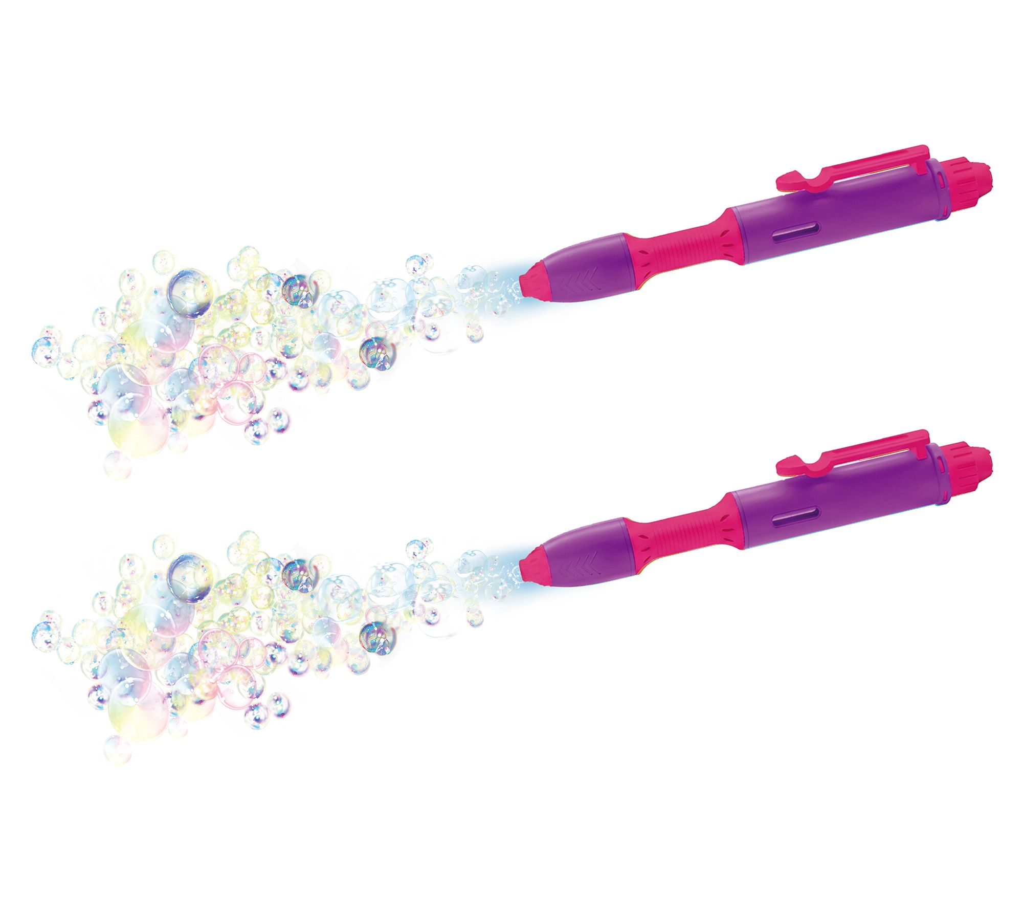 Bubble FX Bubble Stick Blasters with Clear Bubbles S/2