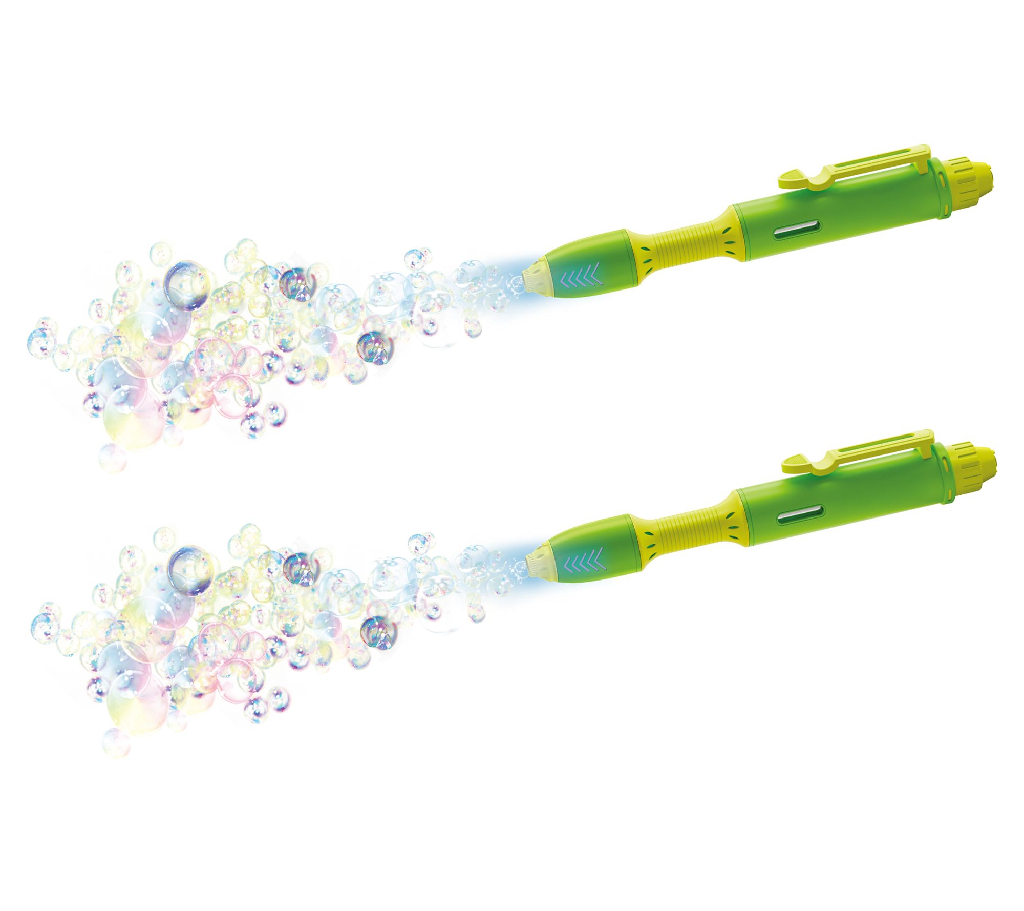 Bubble FX Bubble Stick Blasters with Clear Bubbles S/2