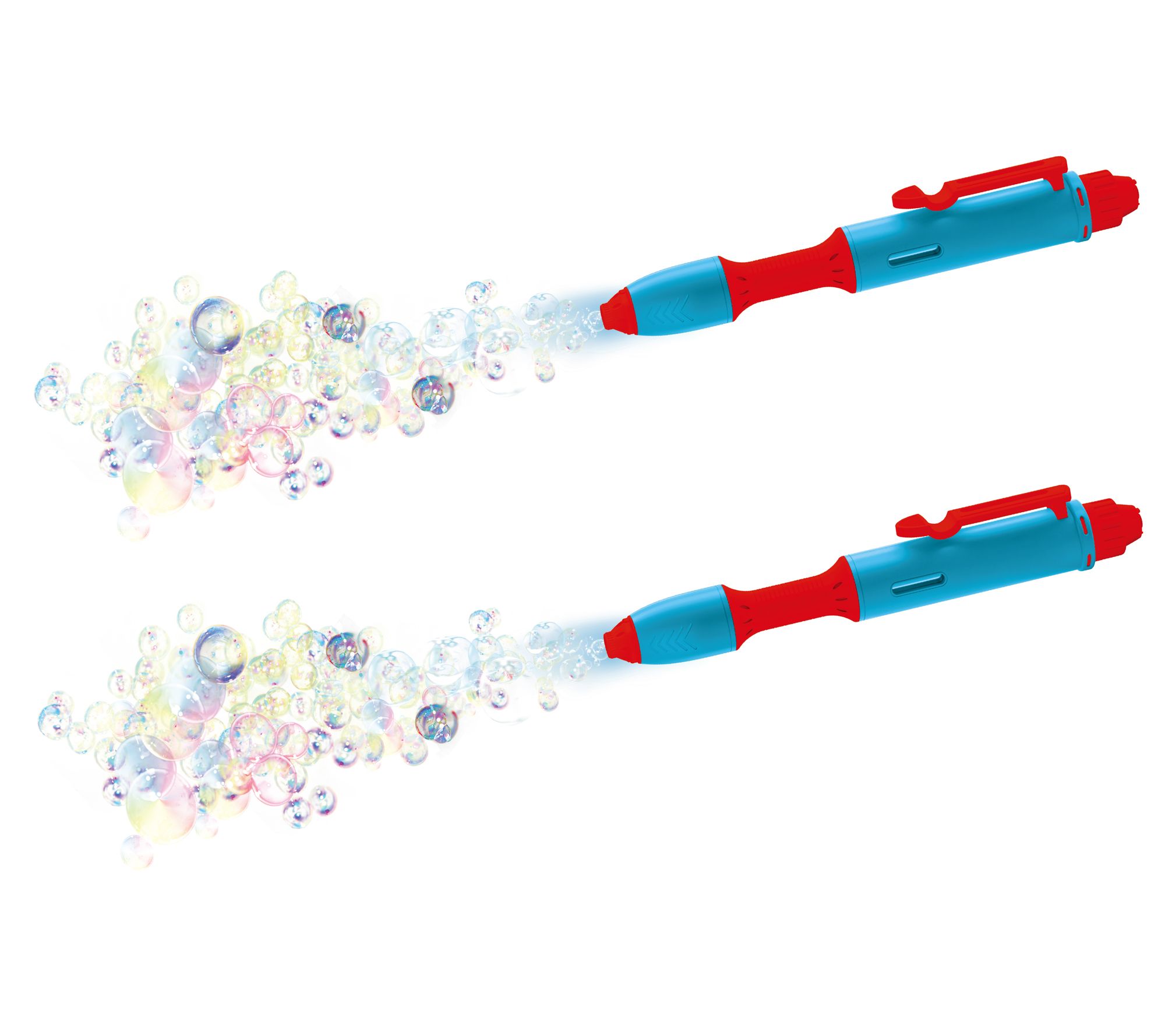 Bubble FX Bubble Stick Blasters with Clear Bubbles S/2