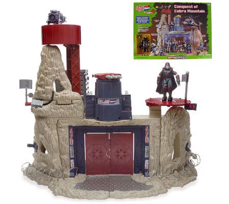 G.I. Joe Conquest of Cobra Mountain Playset — QVC.com