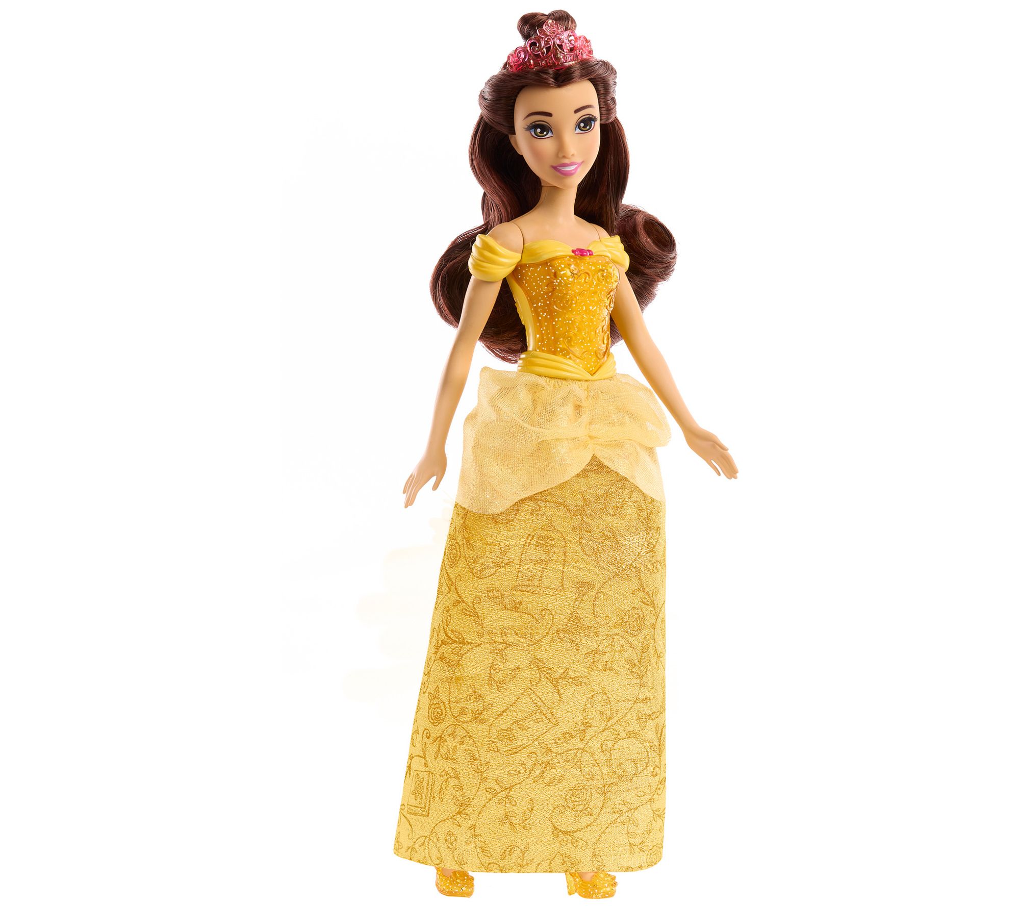 Disney Princess Set Of 4 Posable Fashion Dolls - Qvc.com