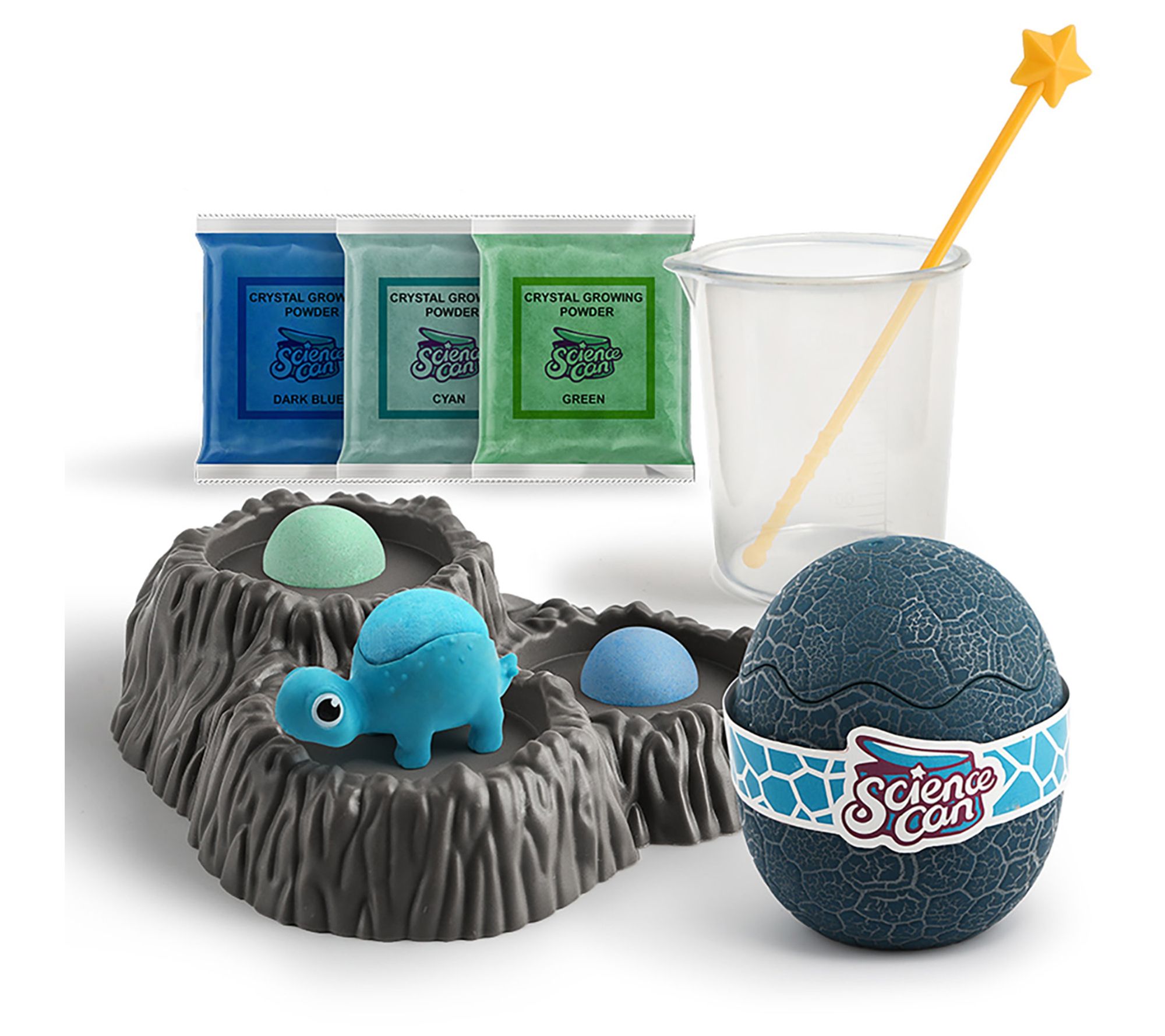 Hape Science Can Crystal Dinosaur Growing Kit