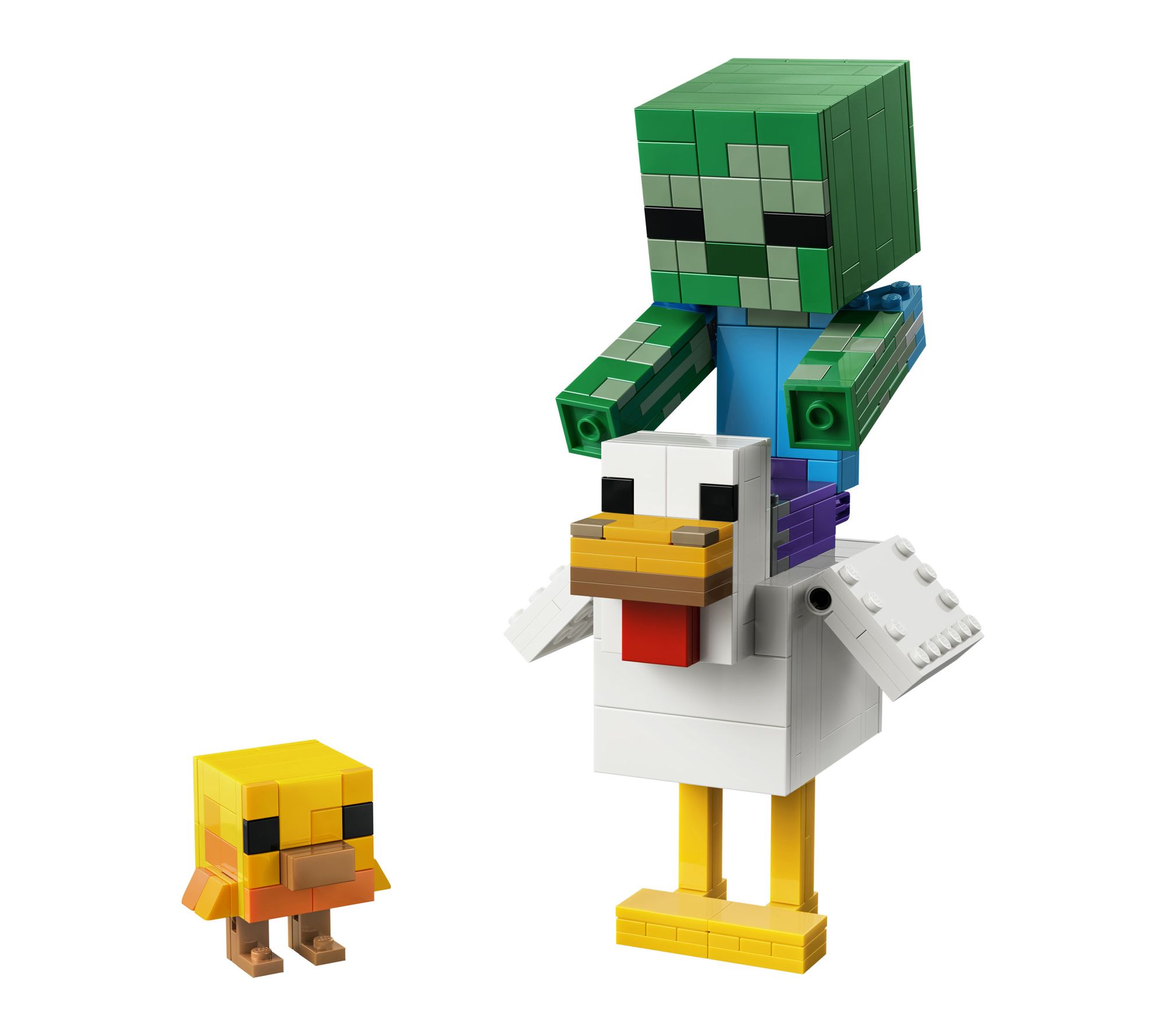 LEGO Minecraft Chicken Jockey 21582 344 Pieces
