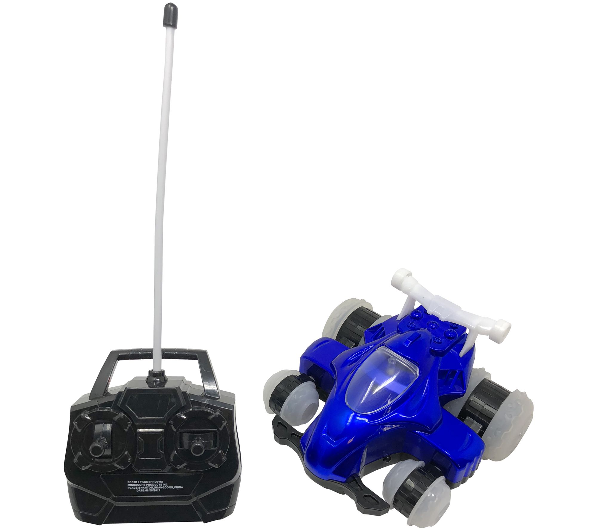 HoverQuad Mini Remote Control Light-Up Stunt Vehicle