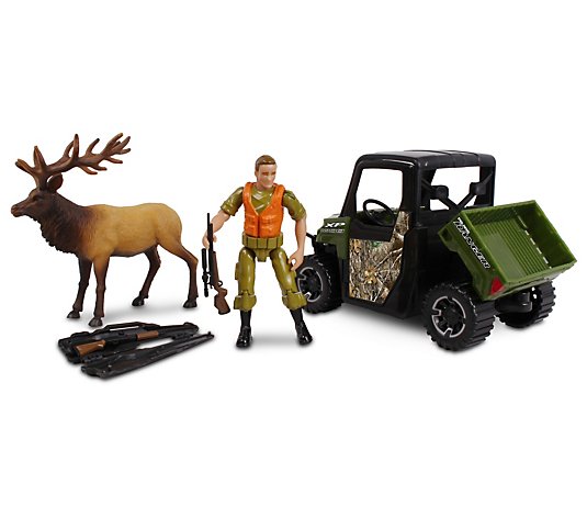 NKOK RealTree 6-Piece Polaris Ranger Elk Hunting Playset