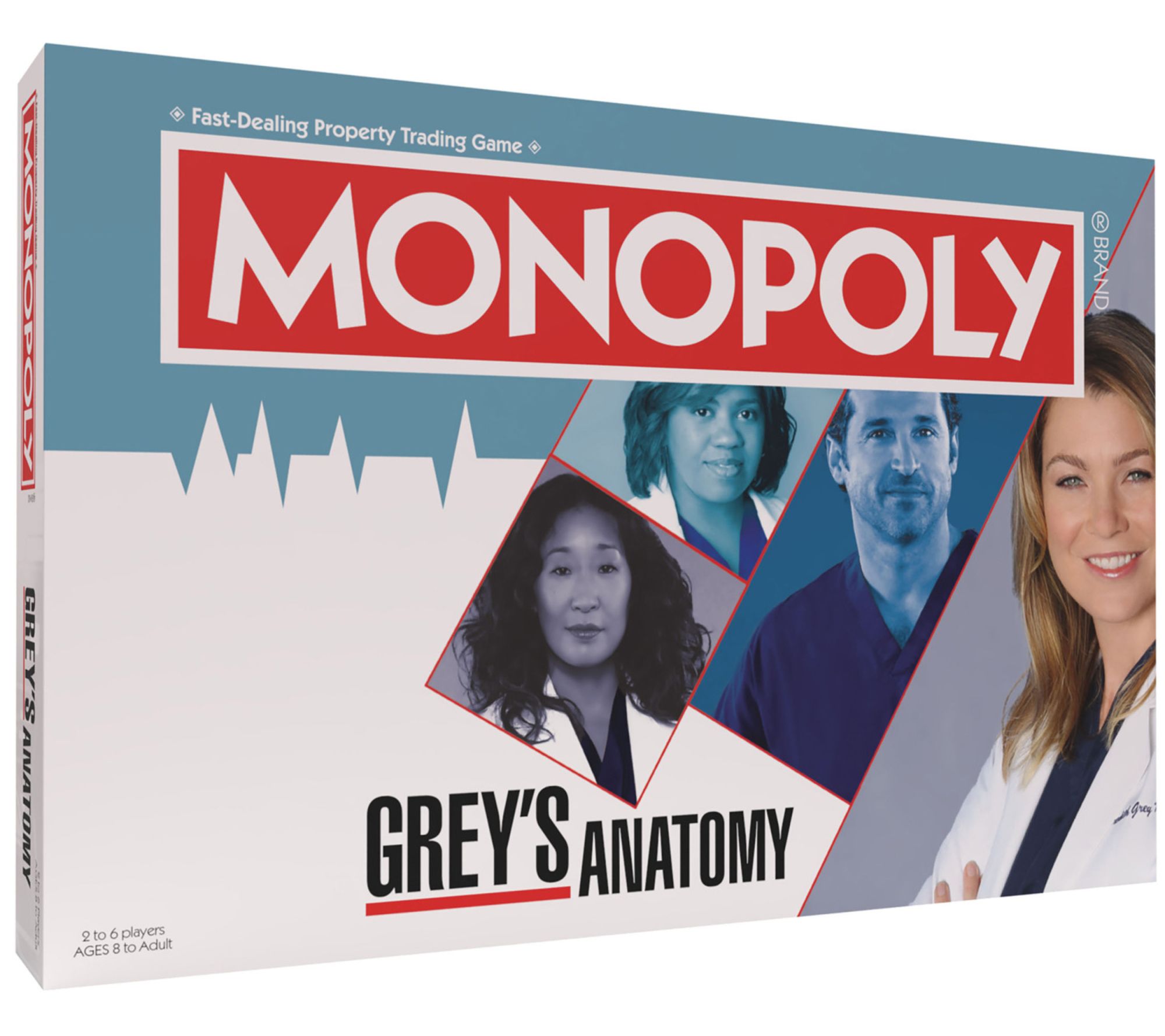 MONOPOLY Grey's Anatomy Collectible Licensed Ed ition