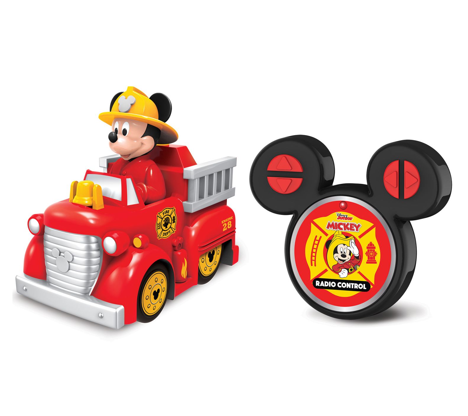 Jam'n Products Disney Junior R/C Mickey Mouse Firehouse Set