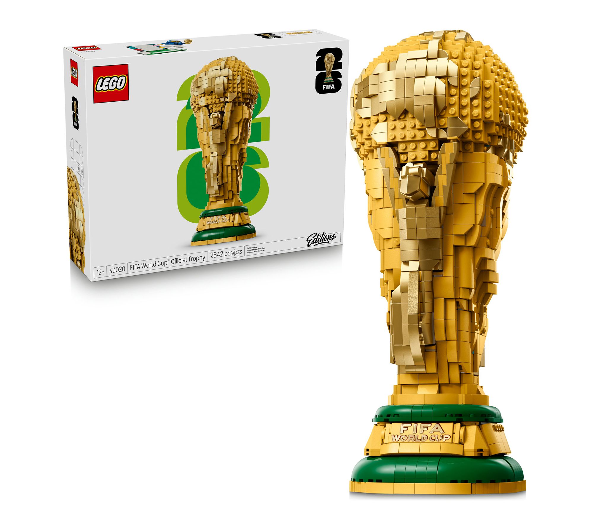 LEGO Editions Football FIFA World Cup OfficialTrophy 43020