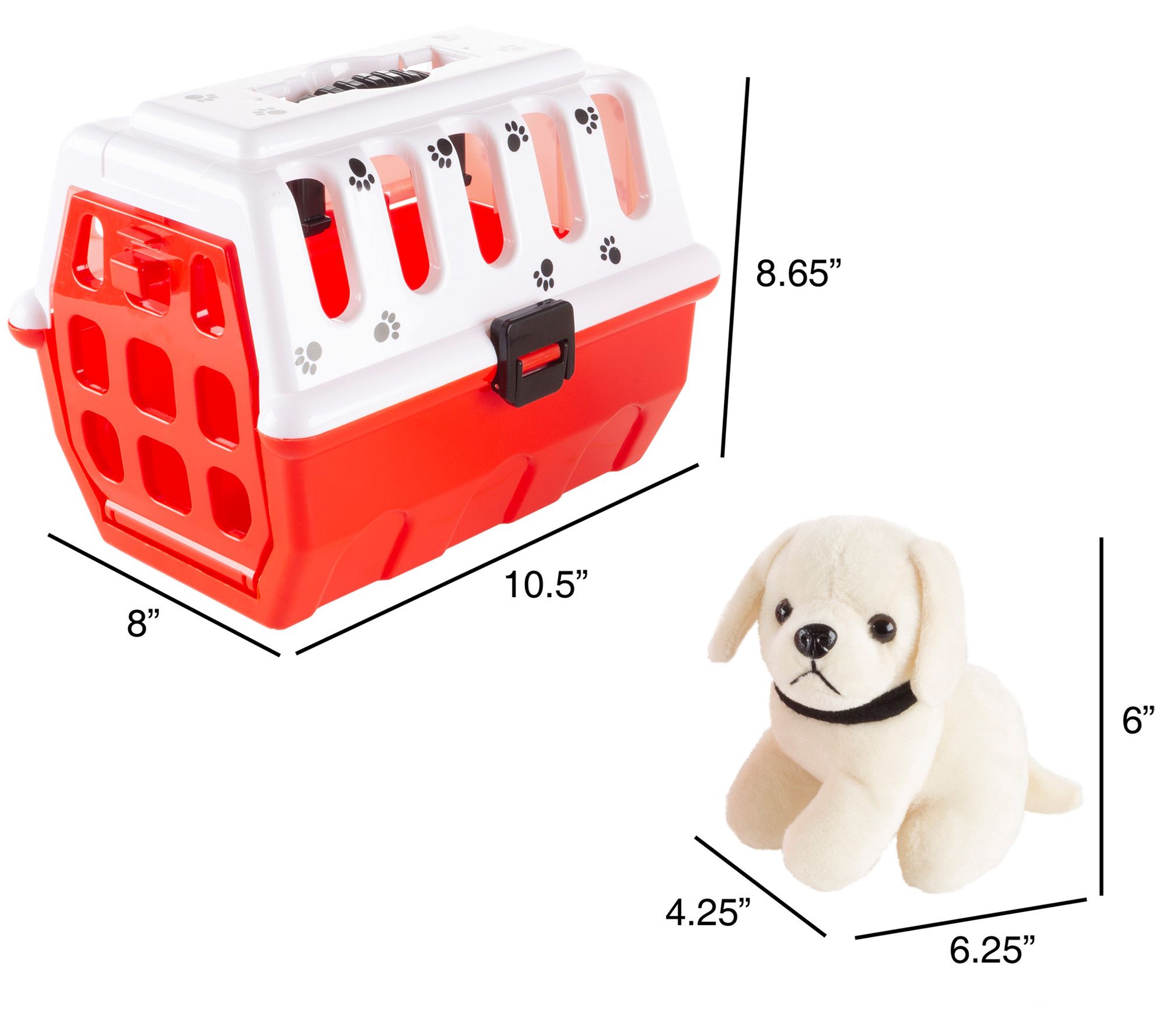 carry and care veterinary playset