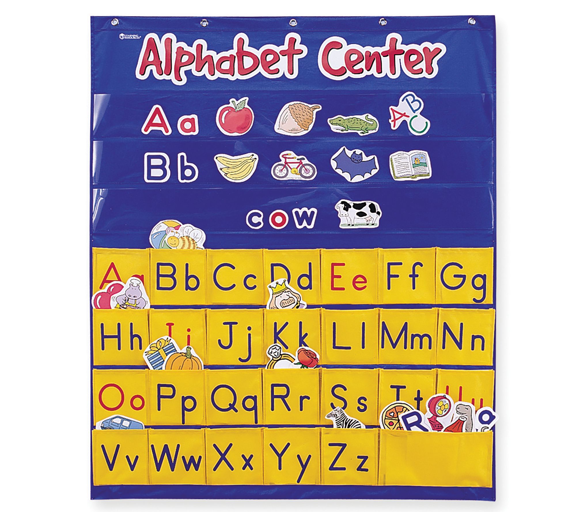 Alphabet Center Pocket Chart by Learning Resources
