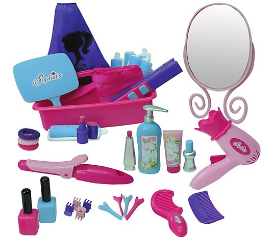 Sophia's by Teamson Kids 18" Doll Hair Salon 30Piece Play Set