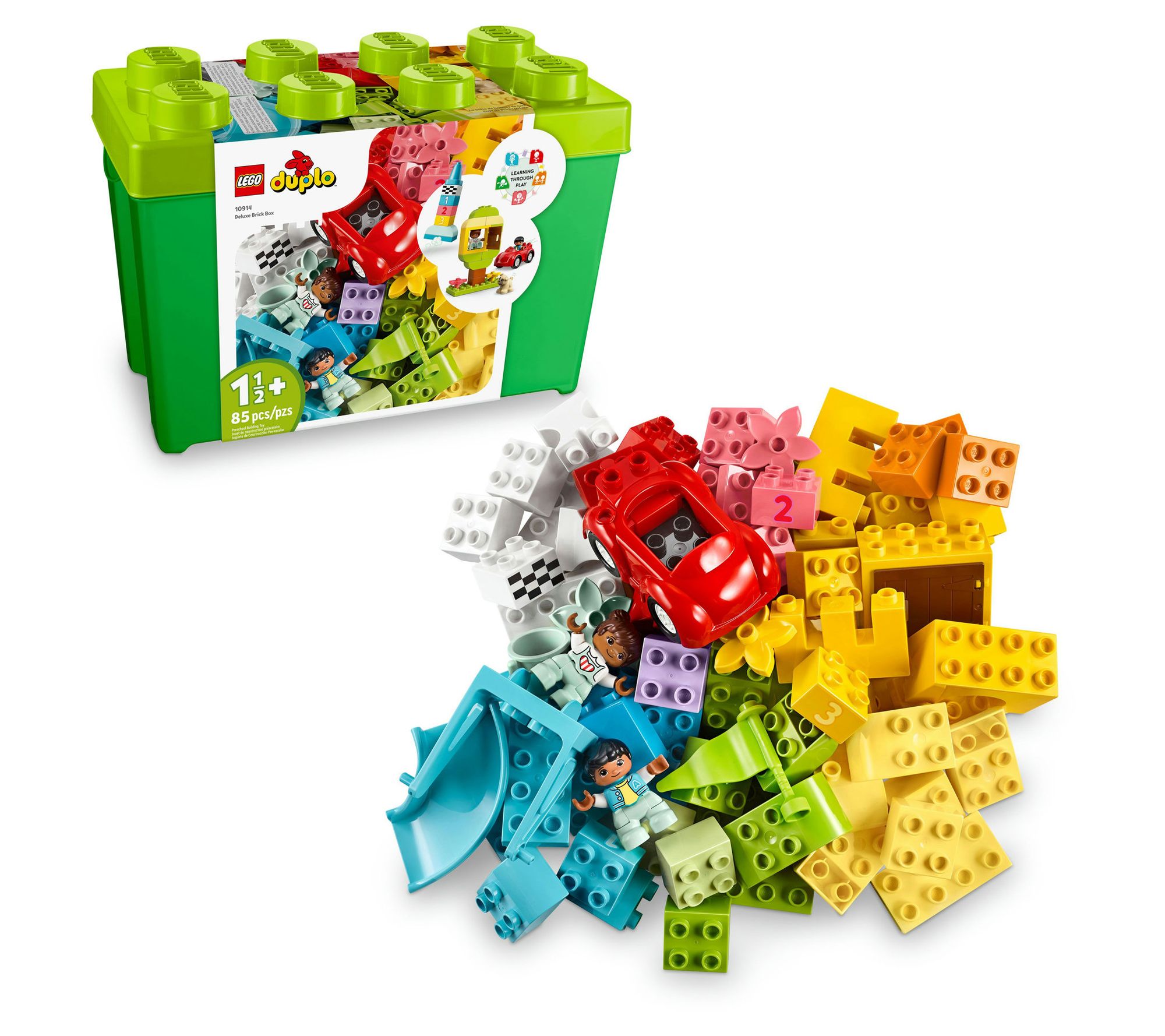 LEGO DUPLO Classic Deluxe Brick Box 10914 Building Toy 85 Pcs