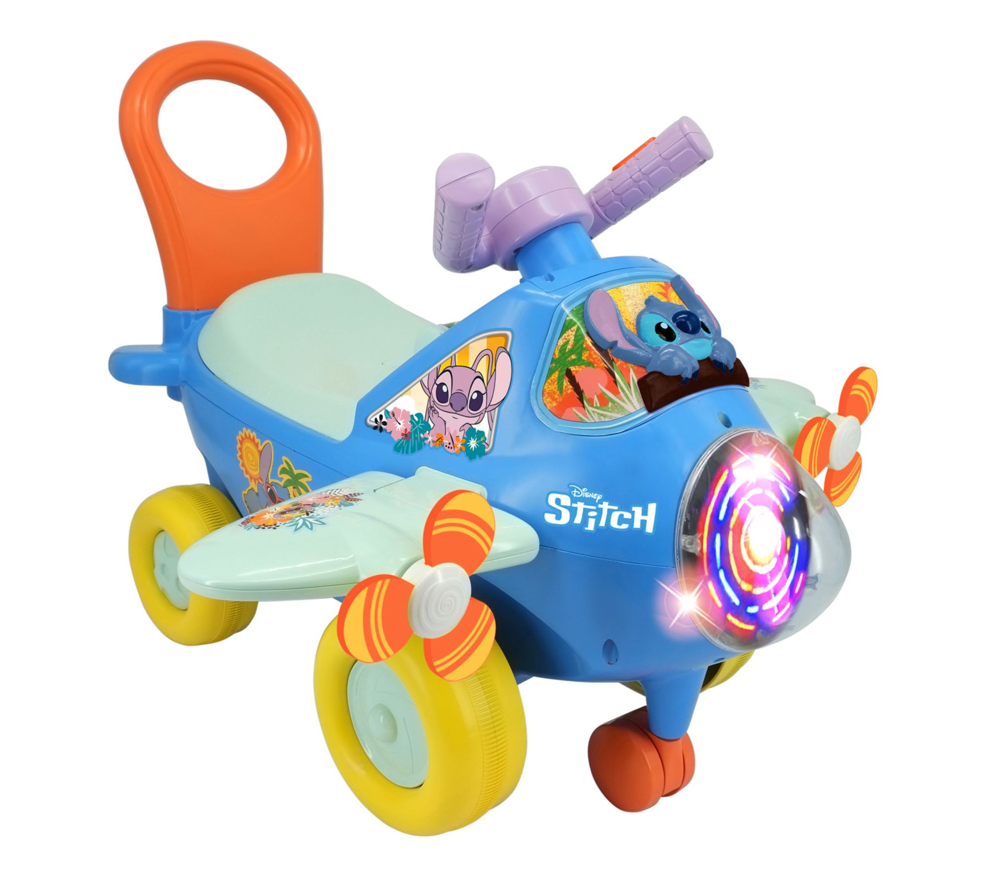 Kiddieland Activity Plane Disney Foot-To-FloorVehicle - QVC.com