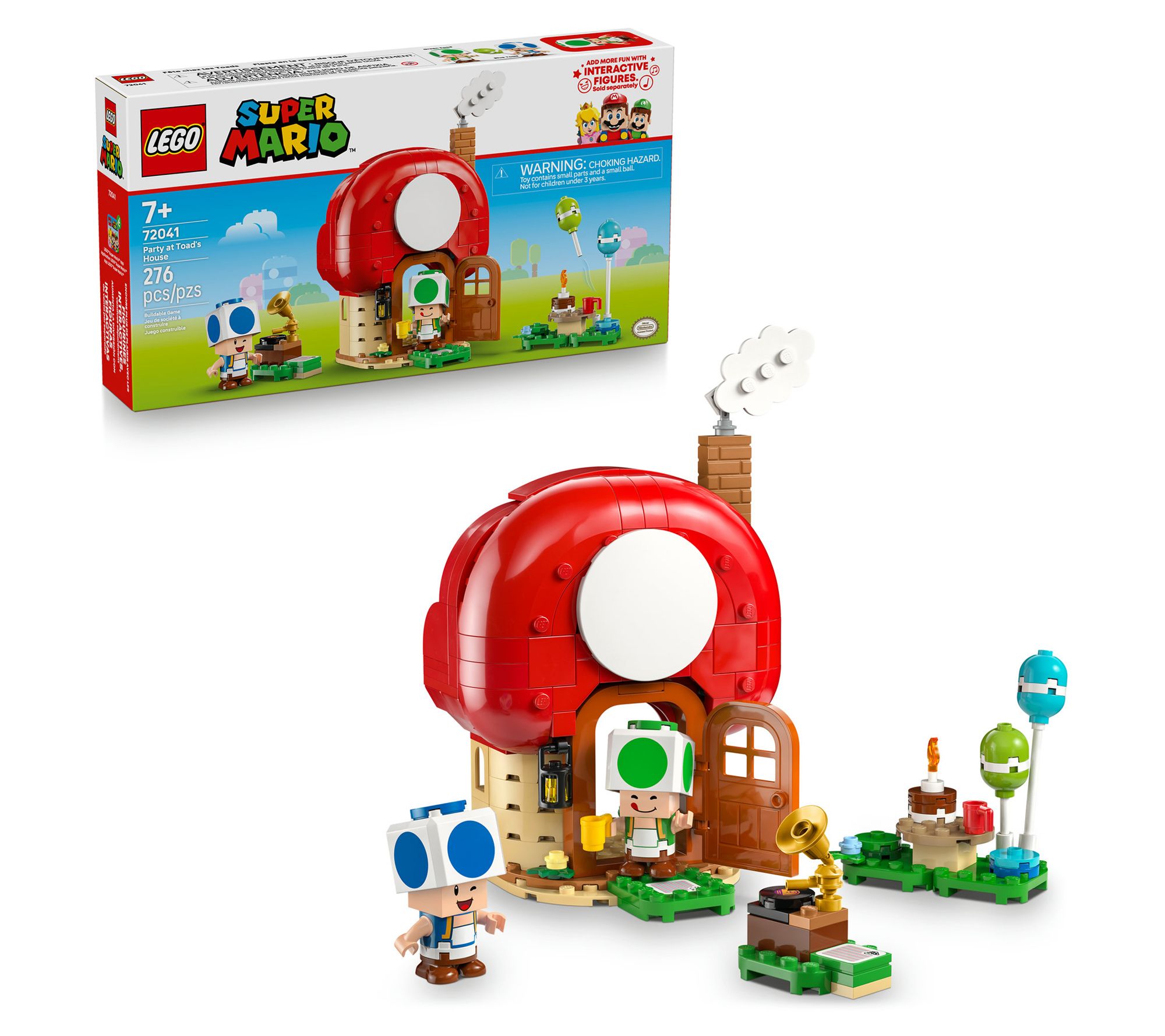 LEGO Super Mario Party at Toad's House Toy forBoys Girls and