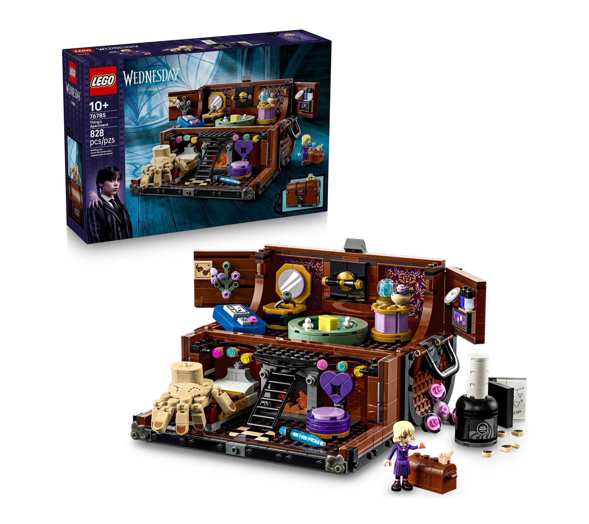 LEGO Wednesday Thing's Apartment, Birthday or Halloween Gift B