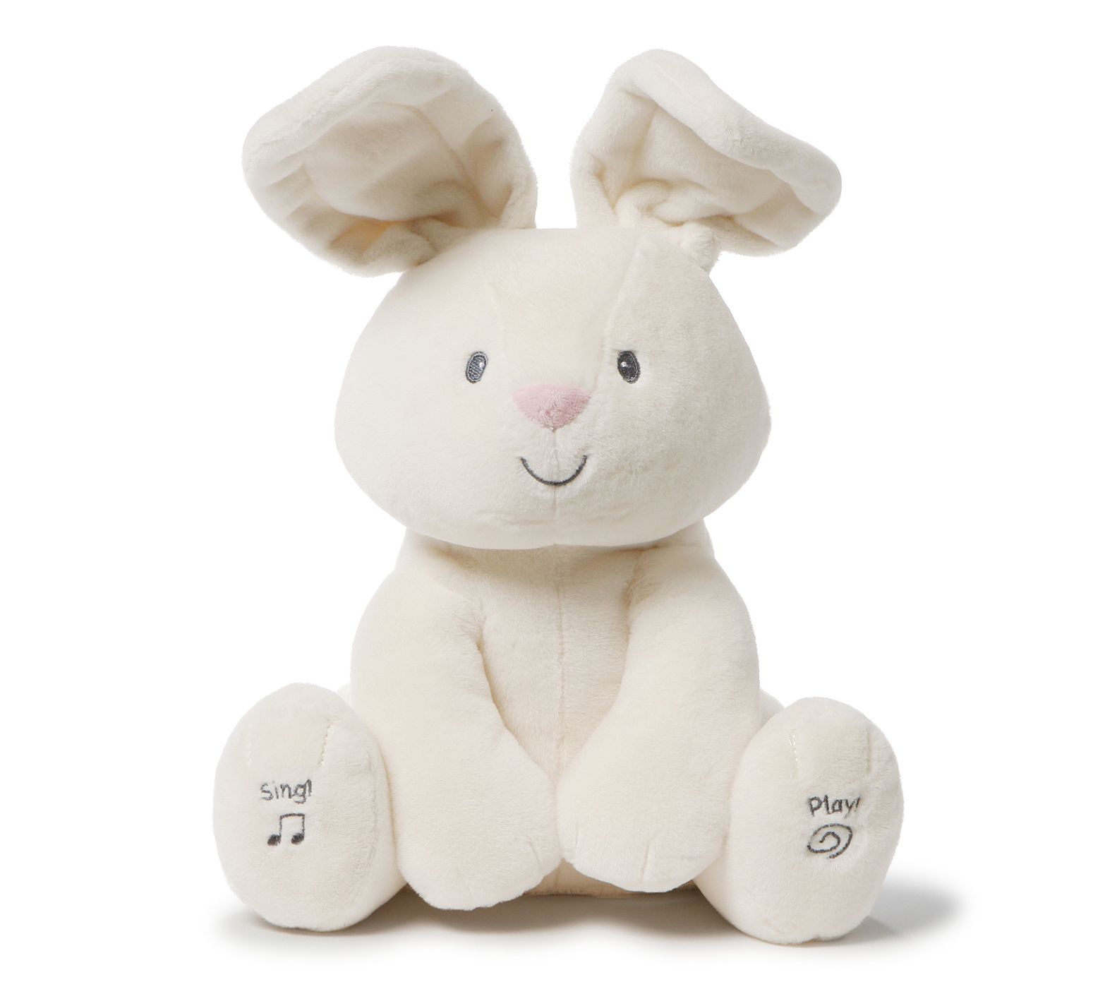 Gund Flora The Bunny Animated Peek a Boo & Singing Plush