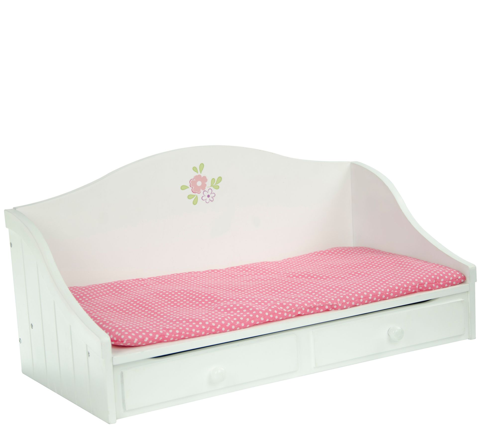 Teamson Kids Little Princess 18" Doll Trundle Bed