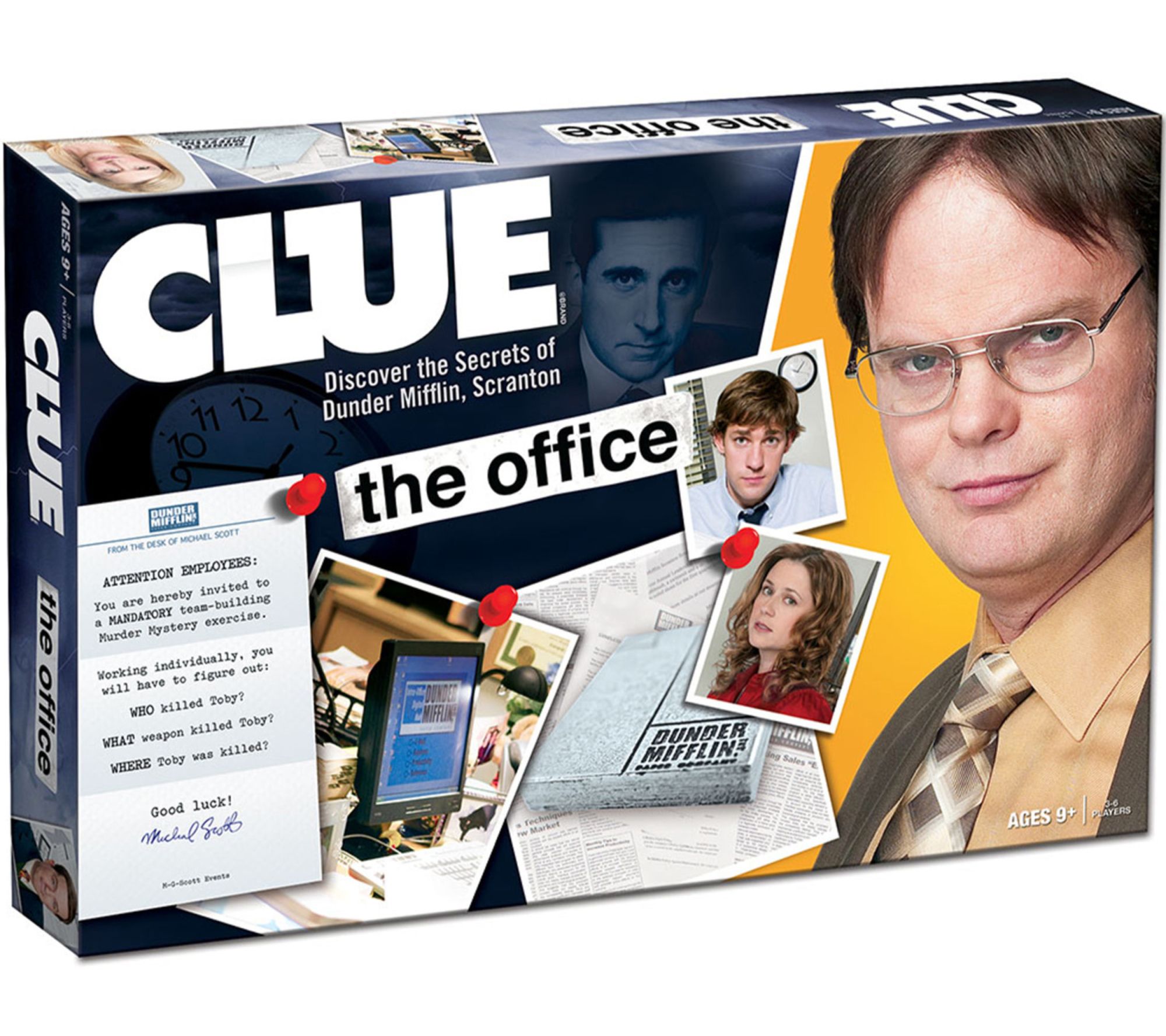 CLUE The Office Collectible Edition Board Game