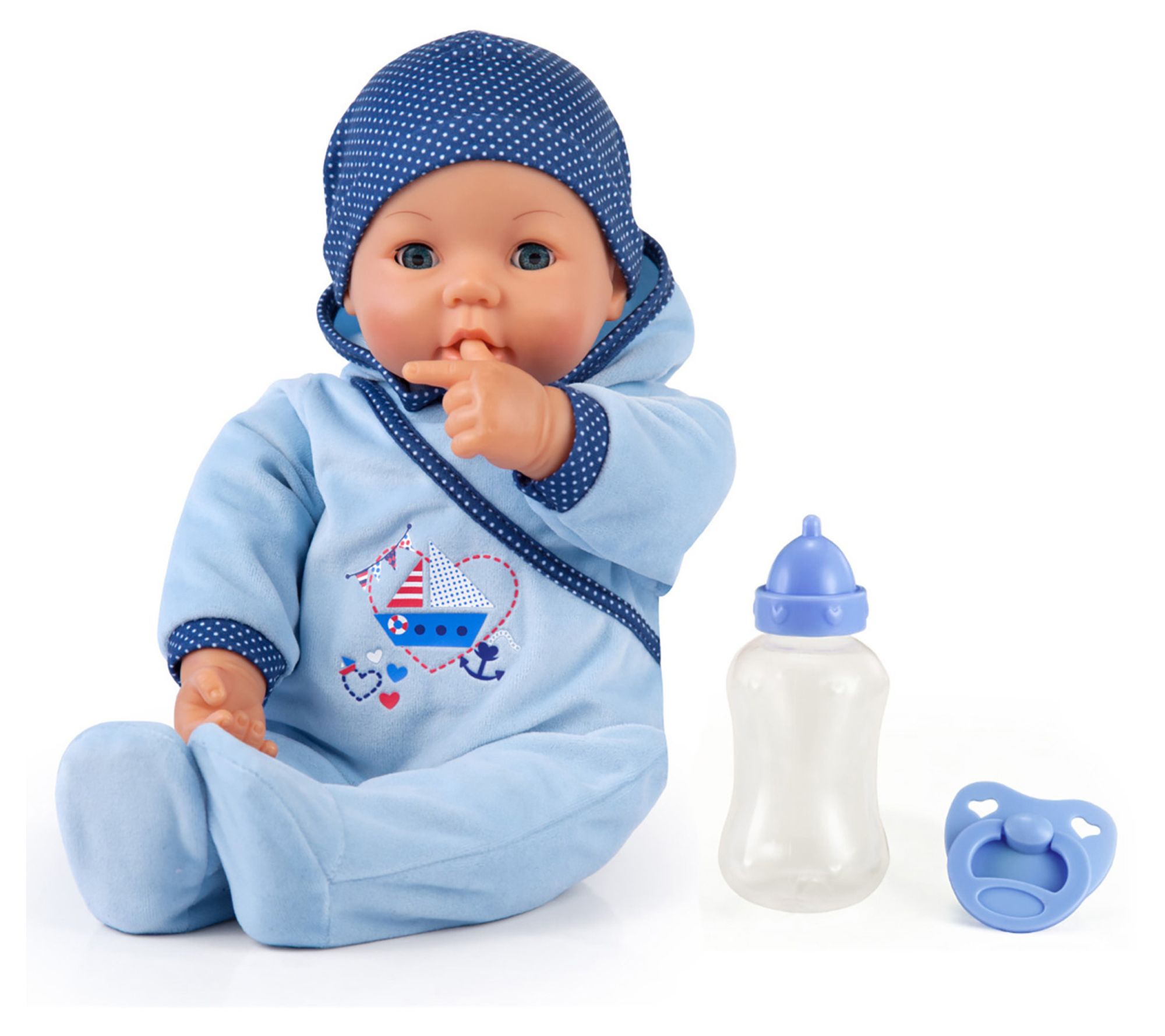 Bayer Design Hello Baby Boy Doll