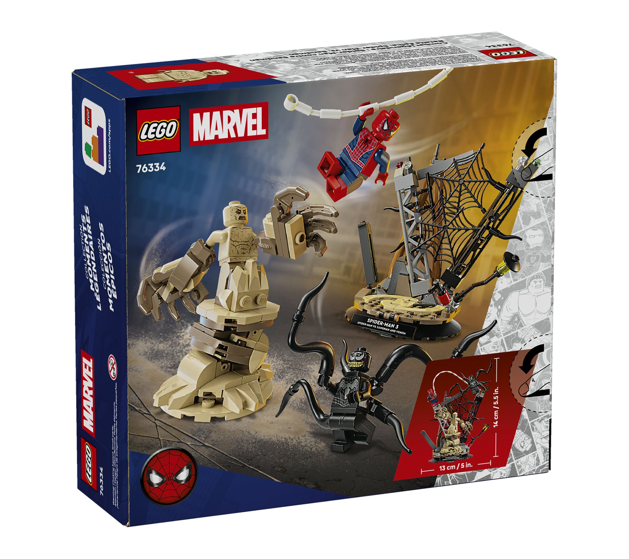LEGO Super Heroes 76280 Spider-Man vs. Sandman: Final Battle | Thimble Toys, image size:2000x1778
