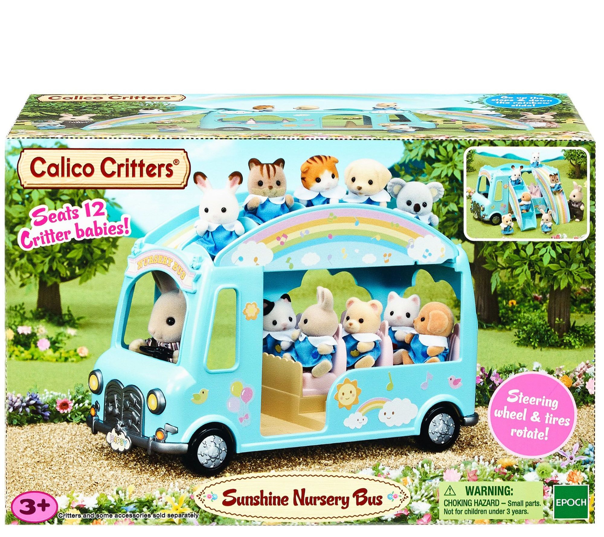 sunshine nursery bus sylvanian