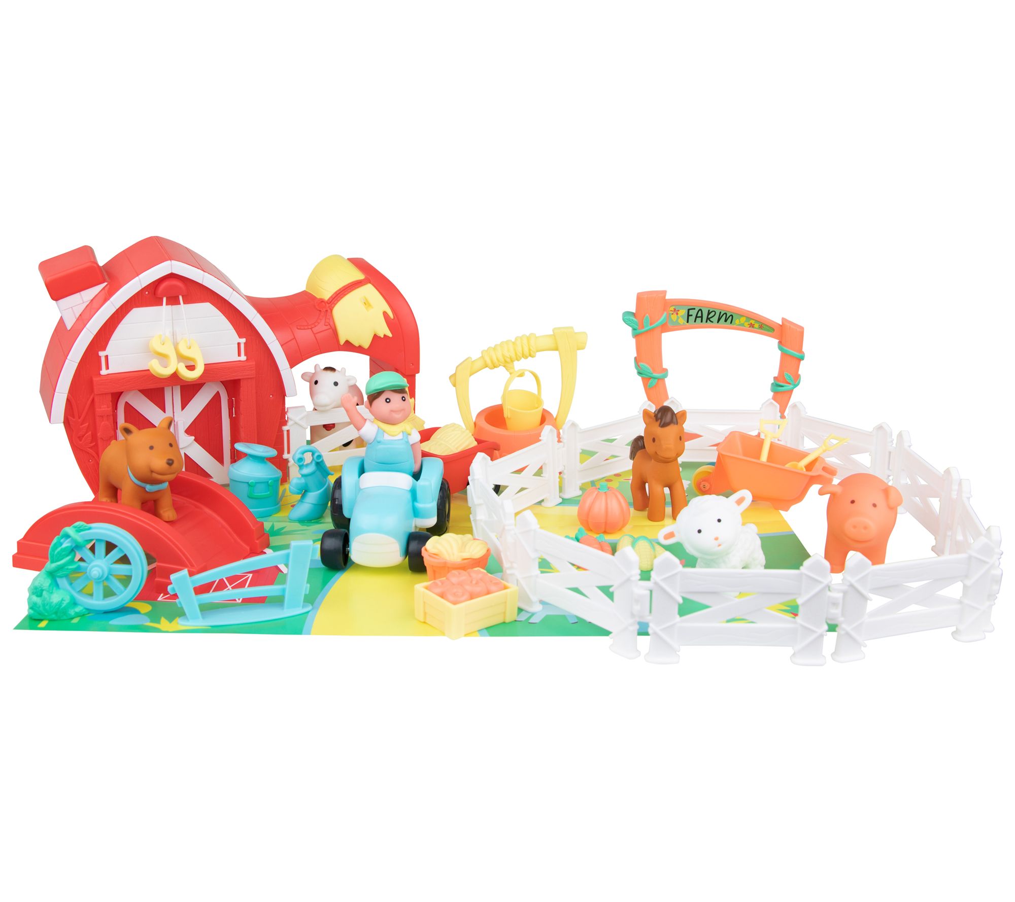JC Toys Farm Toy Play Set