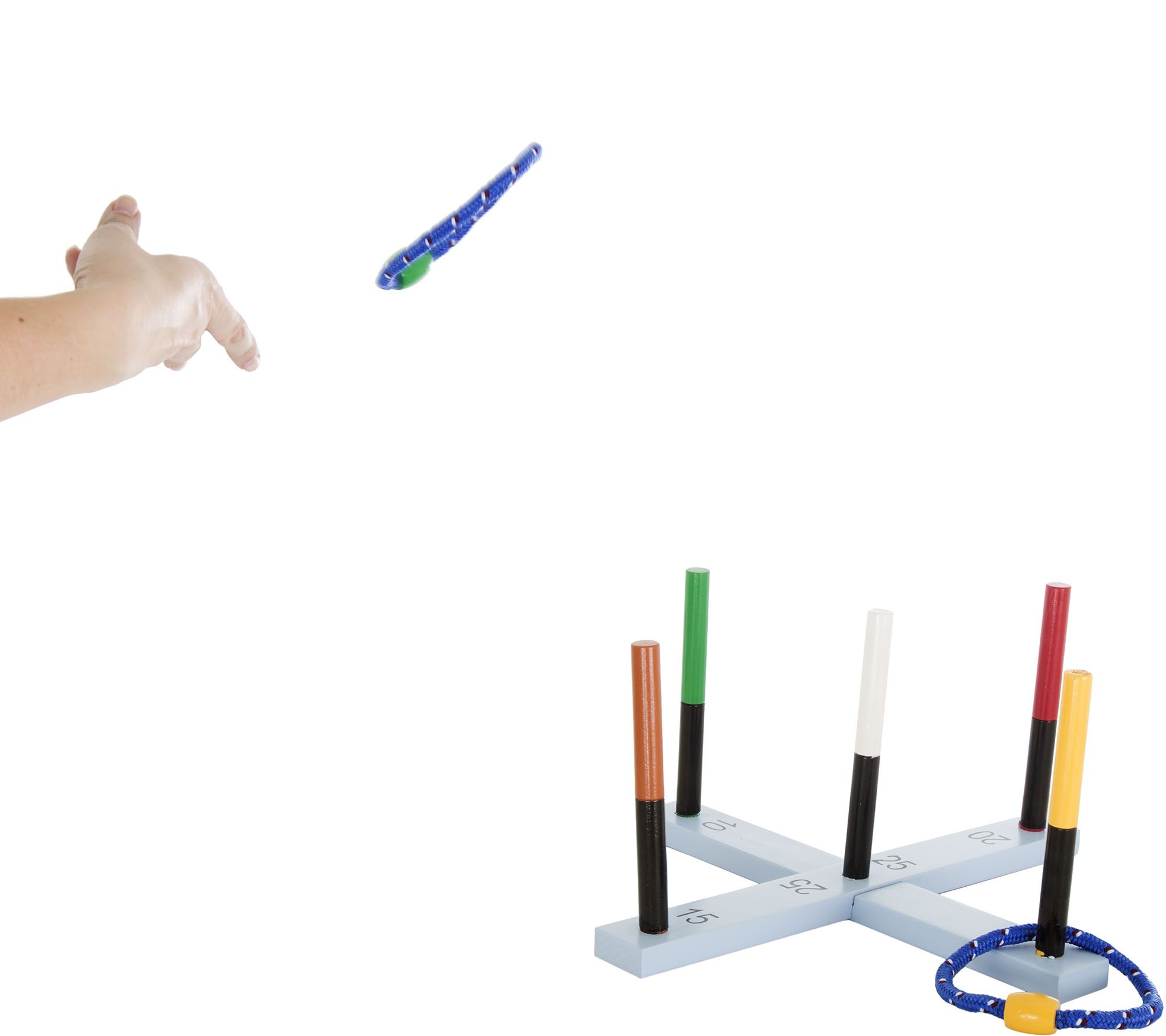 Hey! Play! Rope Ring Toss Game