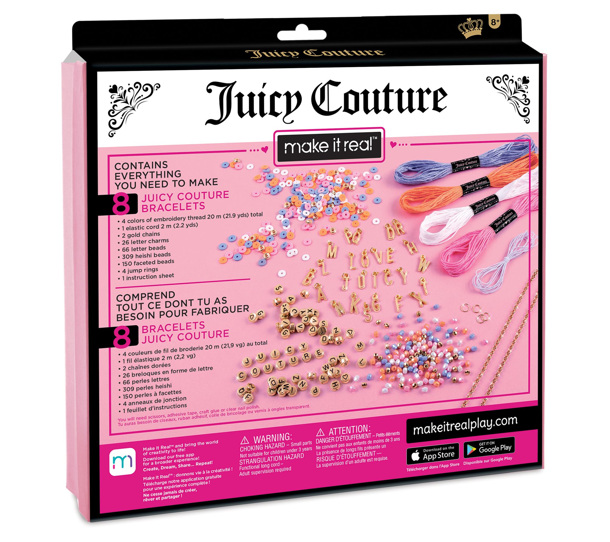 Make It Real Juicy Couture Bracelet DIY Surprise Set