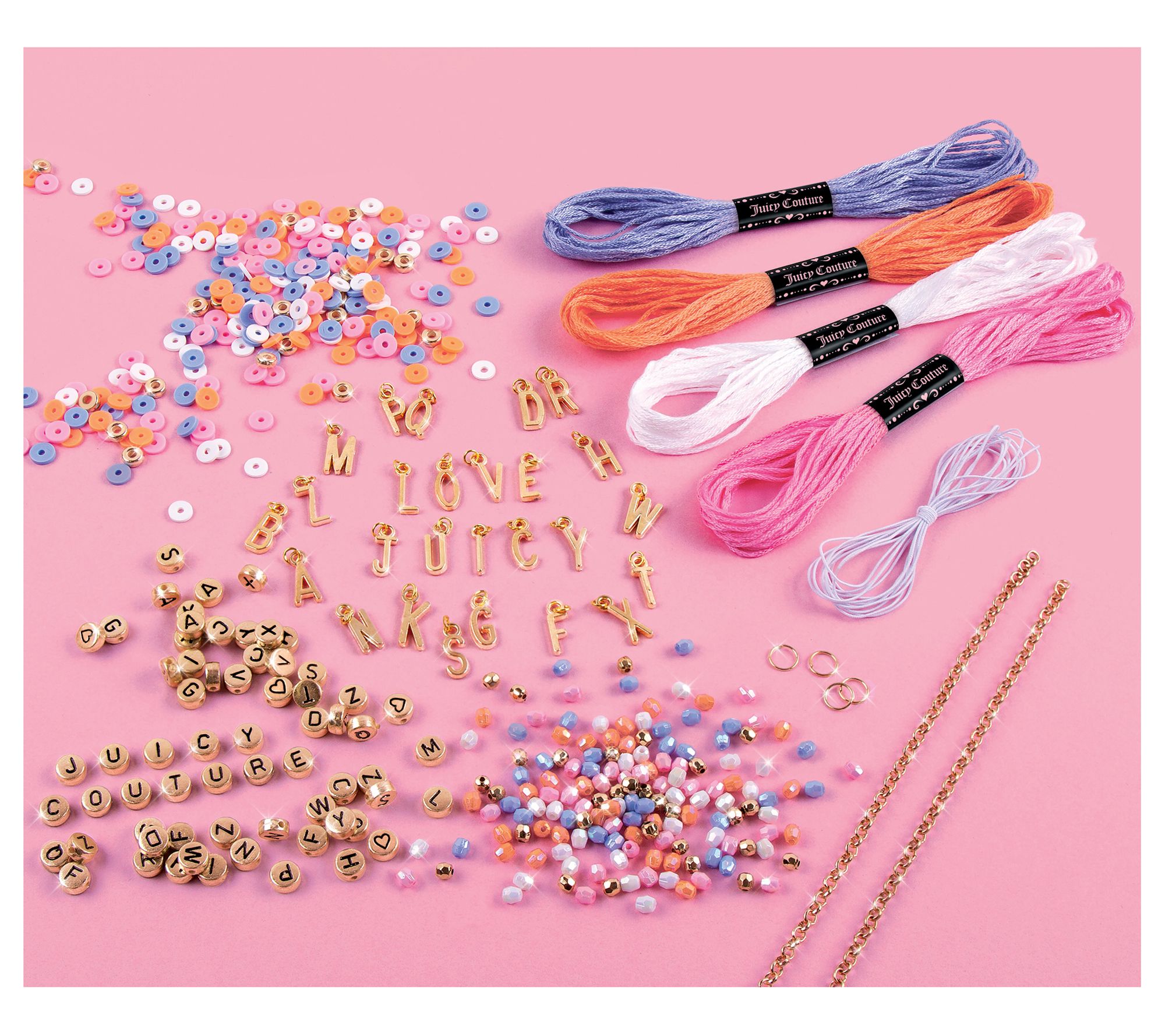 Make It Real Juicy Couture Love Letters Bracelet Kit 