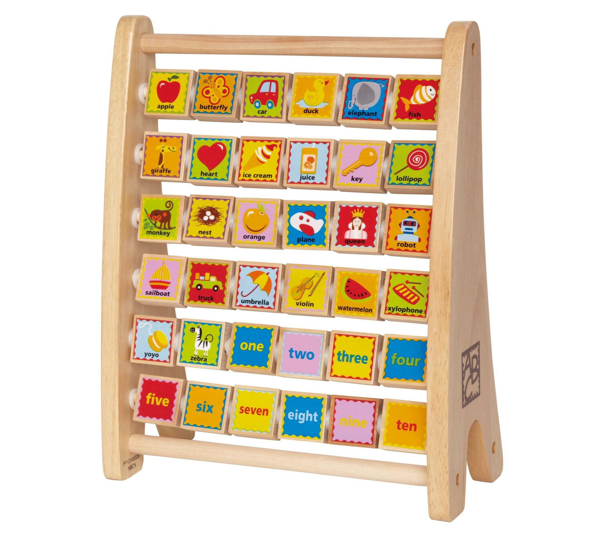 Hape Double Sided Alphabet Abacus