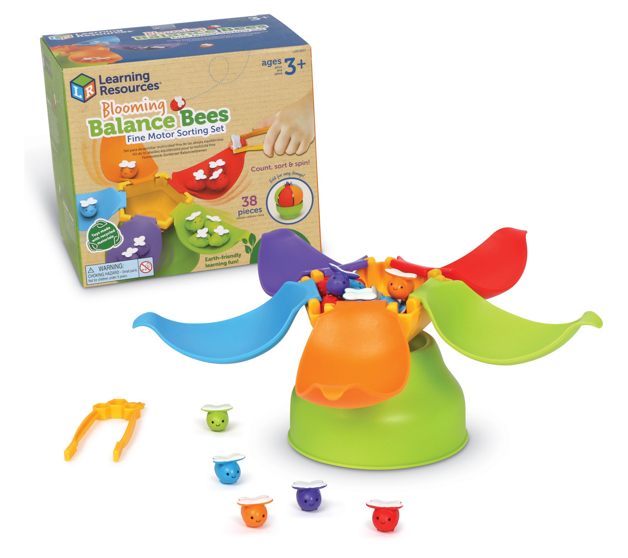 Learning Resources Balancing Bees Fine Motor So rting Toy Set