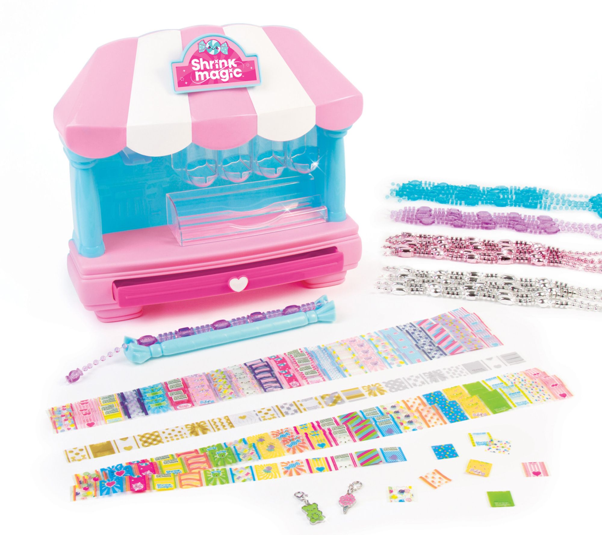 Make It Real Shrink Magic Candy Shop Bracelet Kit