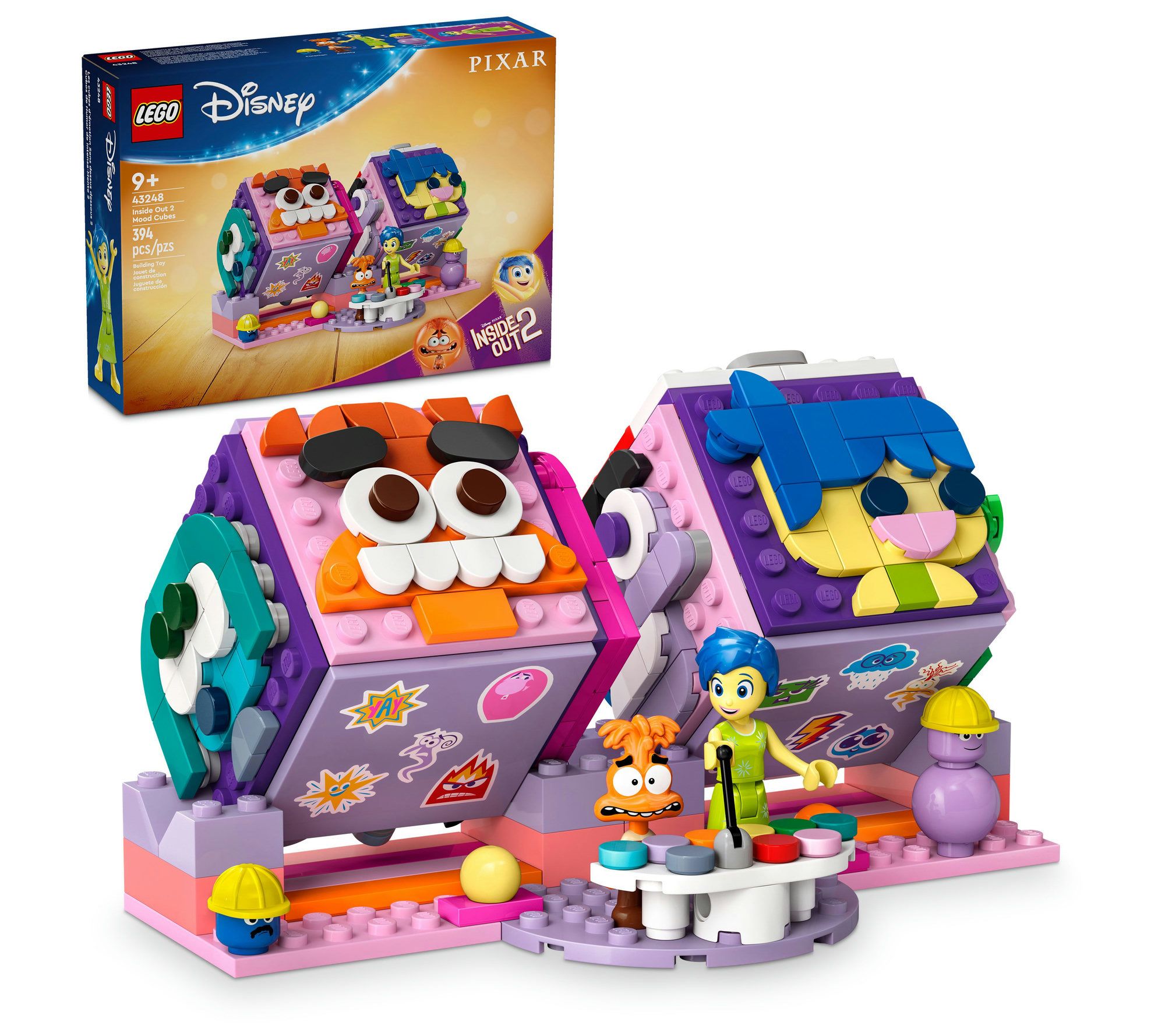 LEGO  Disney Inside Out 2 Mood Cubes from Pixar