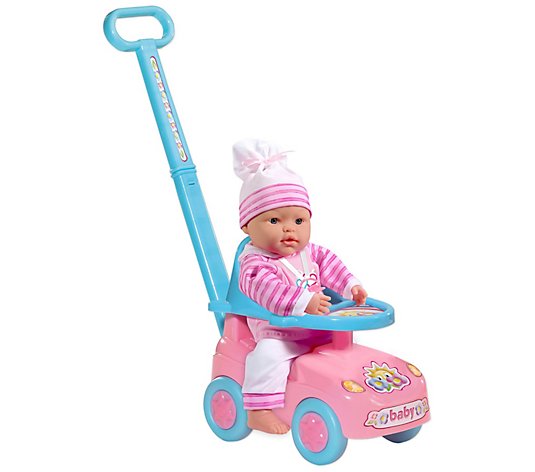 Loko Toys Sweet Baby Doll With Baby Walker Buggy Playset