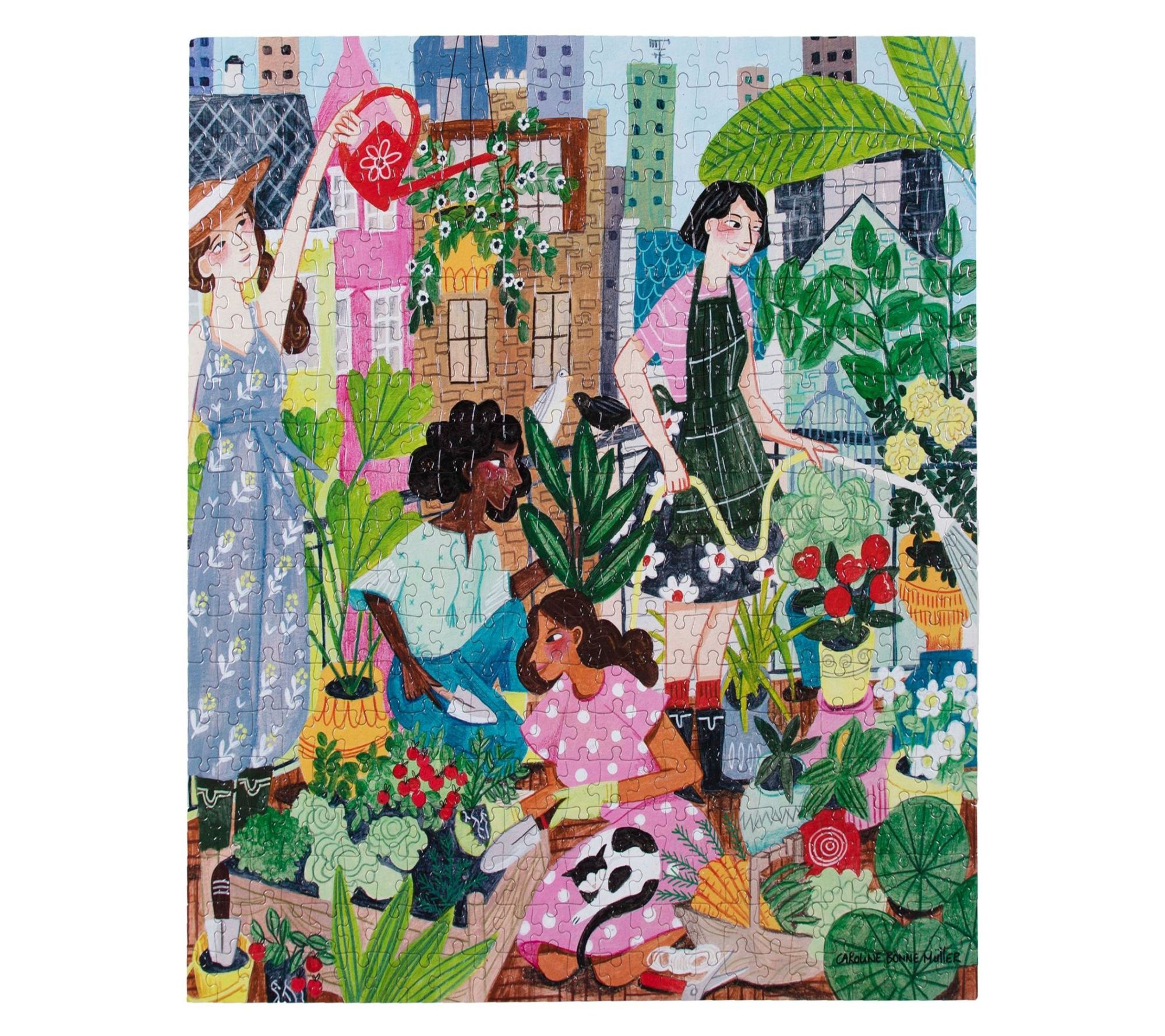 EeBoo 1000 Teile Puzzle - Bountiful Garden Motiv Für Erwachsene