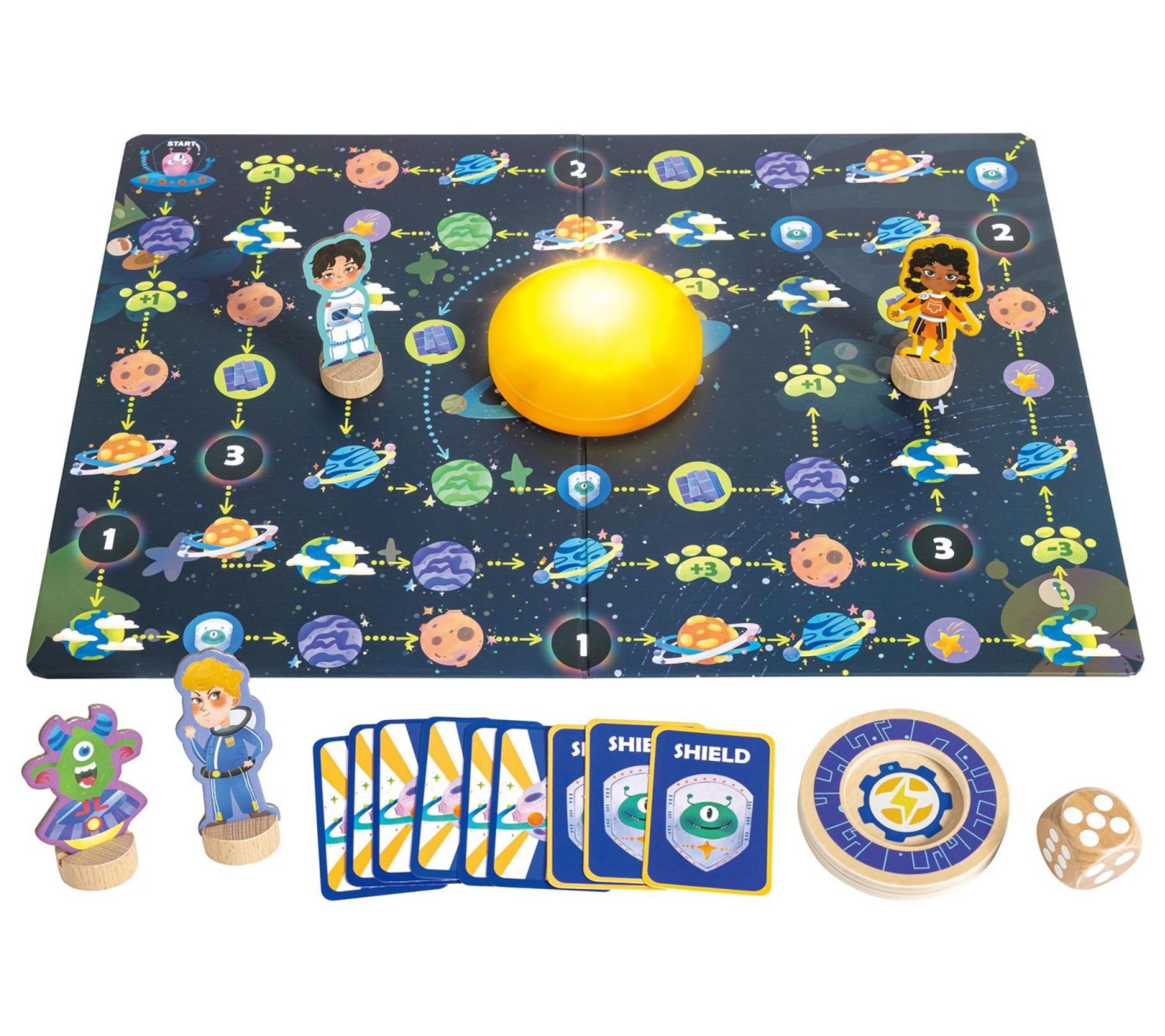Hape Star Seekers Chasing Board Game