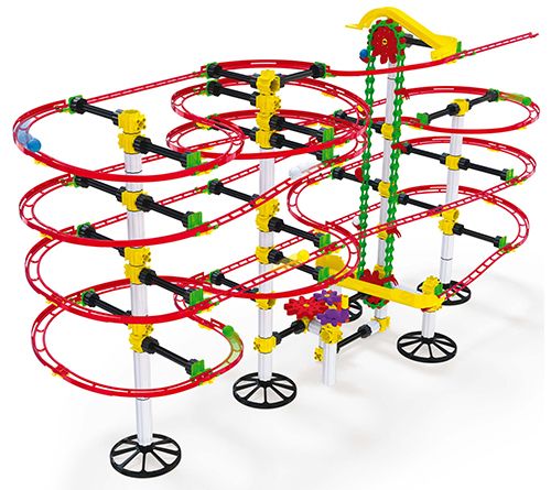 Quercetti Skyrail Ottovolante Elevator Marble Ball Run Set