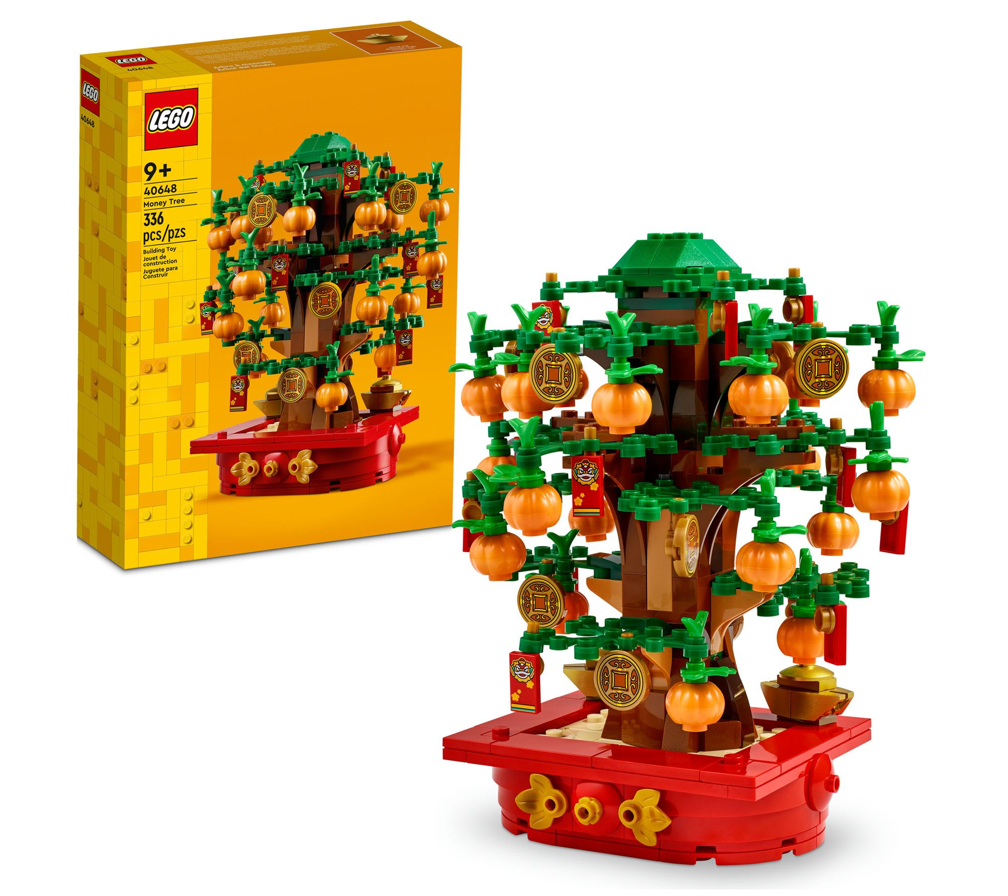 LEGO Money Tree Building Kit for Kids, Lunar New Year Gift for