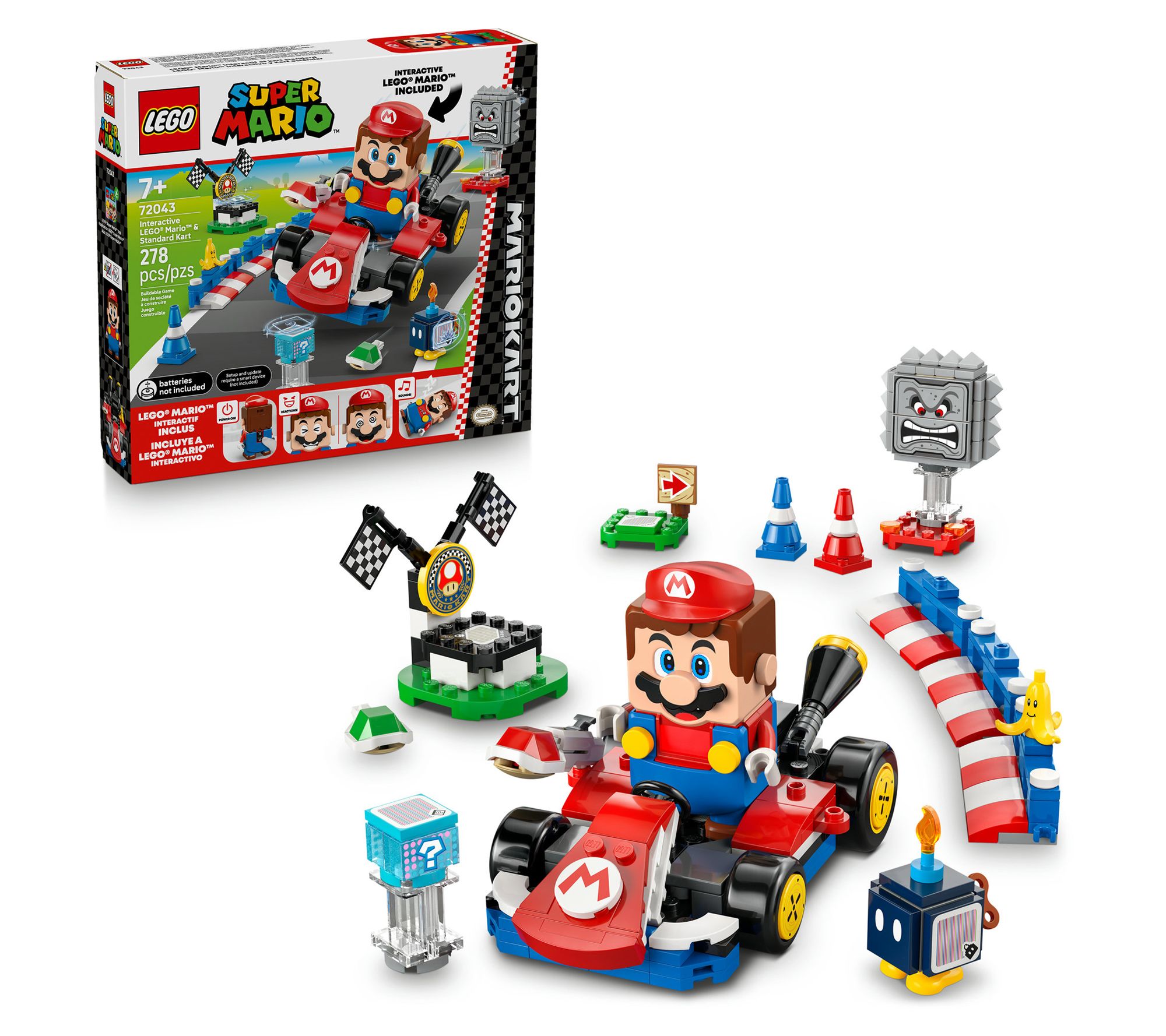LEGO Super Mario: Mario Kart - Interactive LEGOMario & Standa