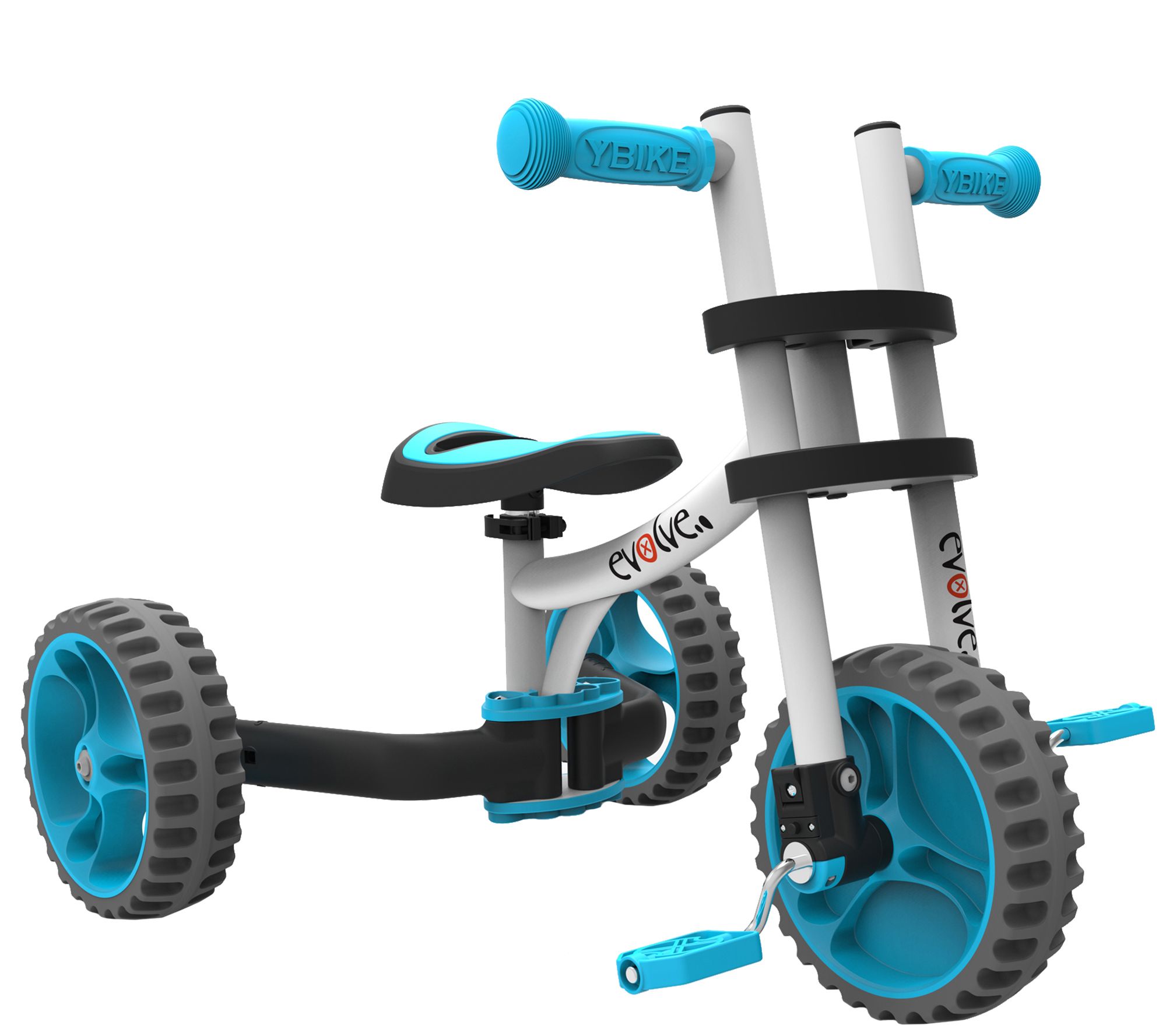 YBike Evolve 3-in-1 Trike and Balance Bike - QVC.com