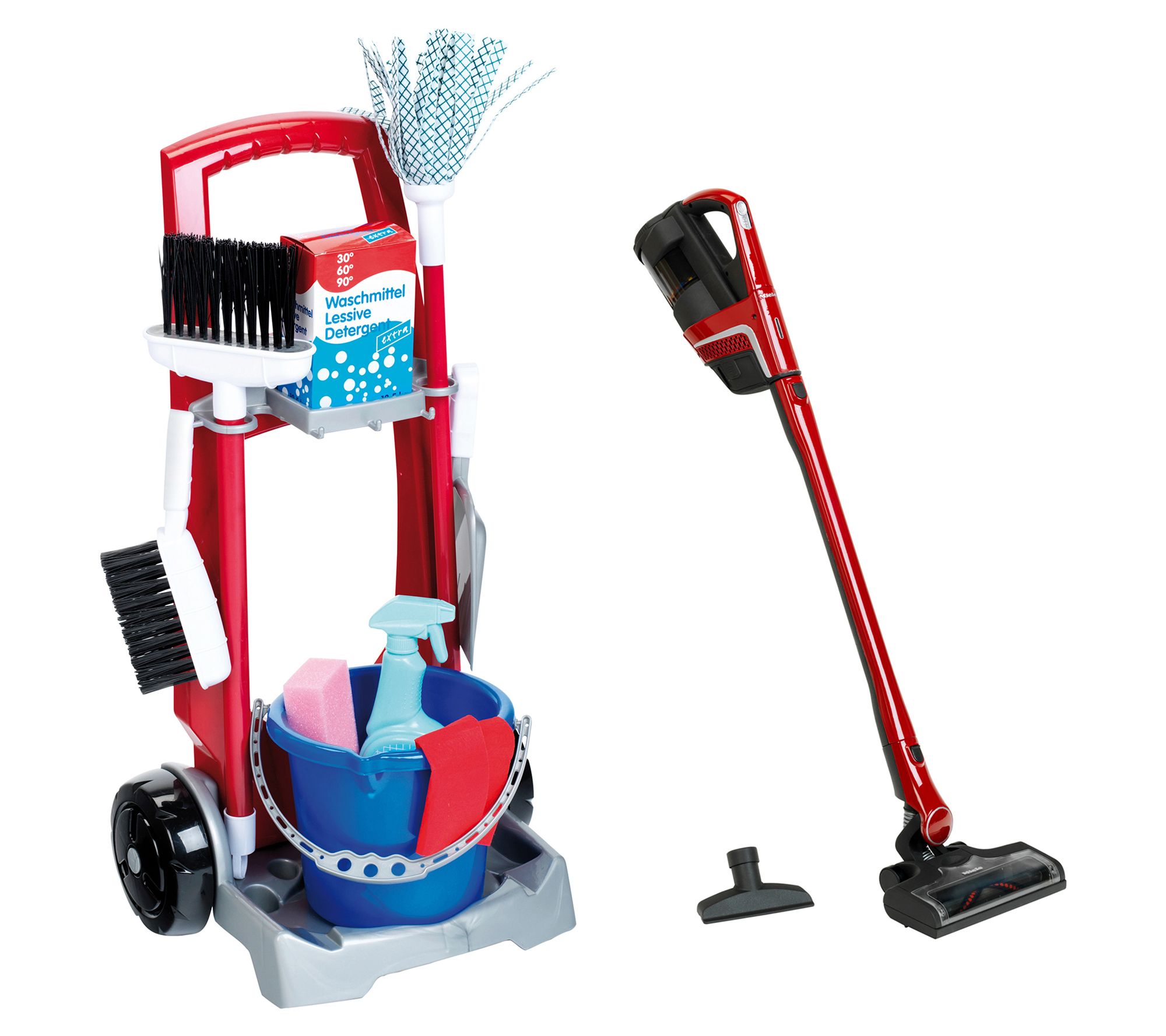 Neem de telefoon op verlamming Afspraak Klein Cleaning Trolley with Vacuum Cleaner - QVC.com