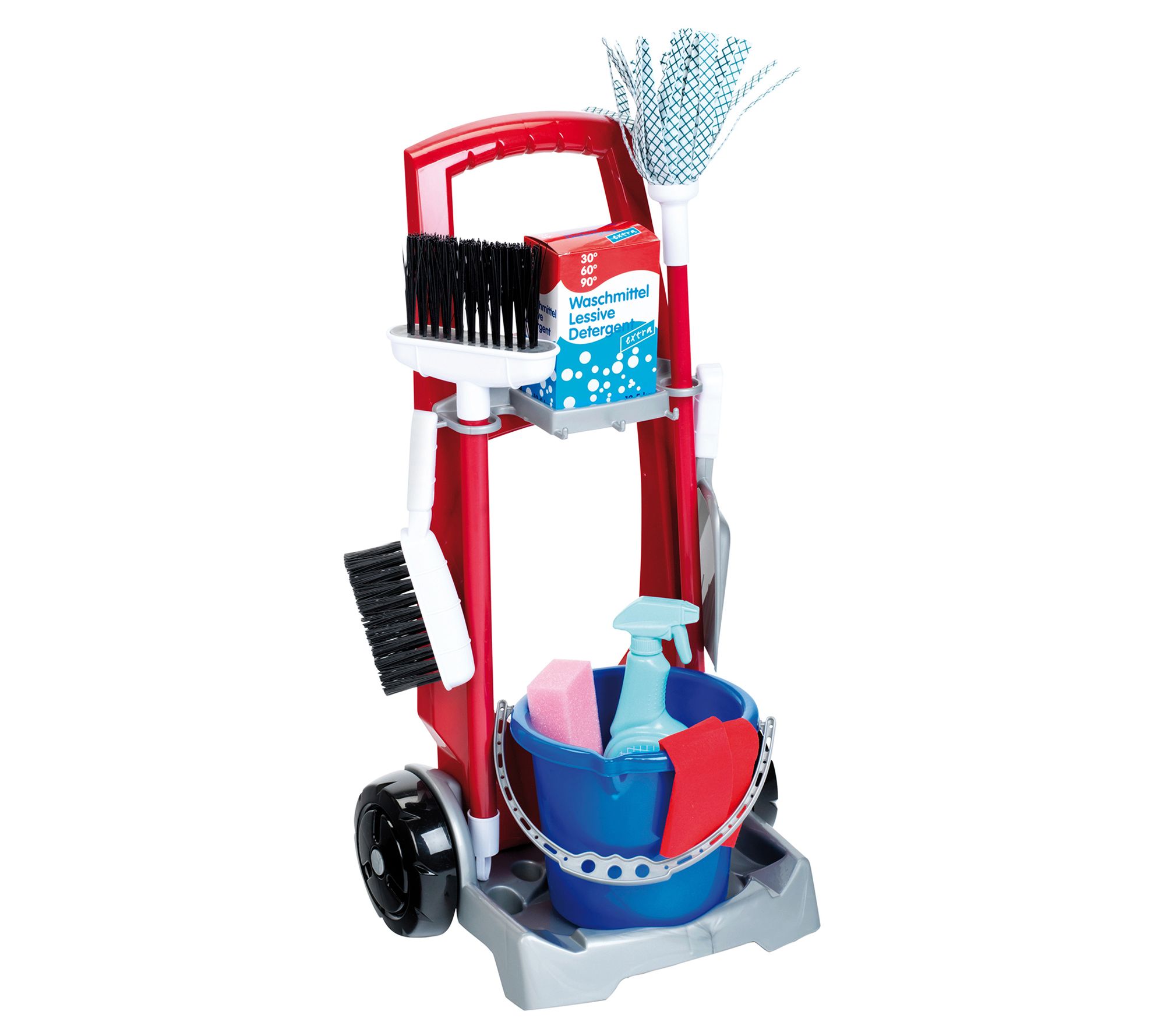 My First Cleaning Play Set with Lights & Sounds Vacuum, Broom, Mop and Pail
