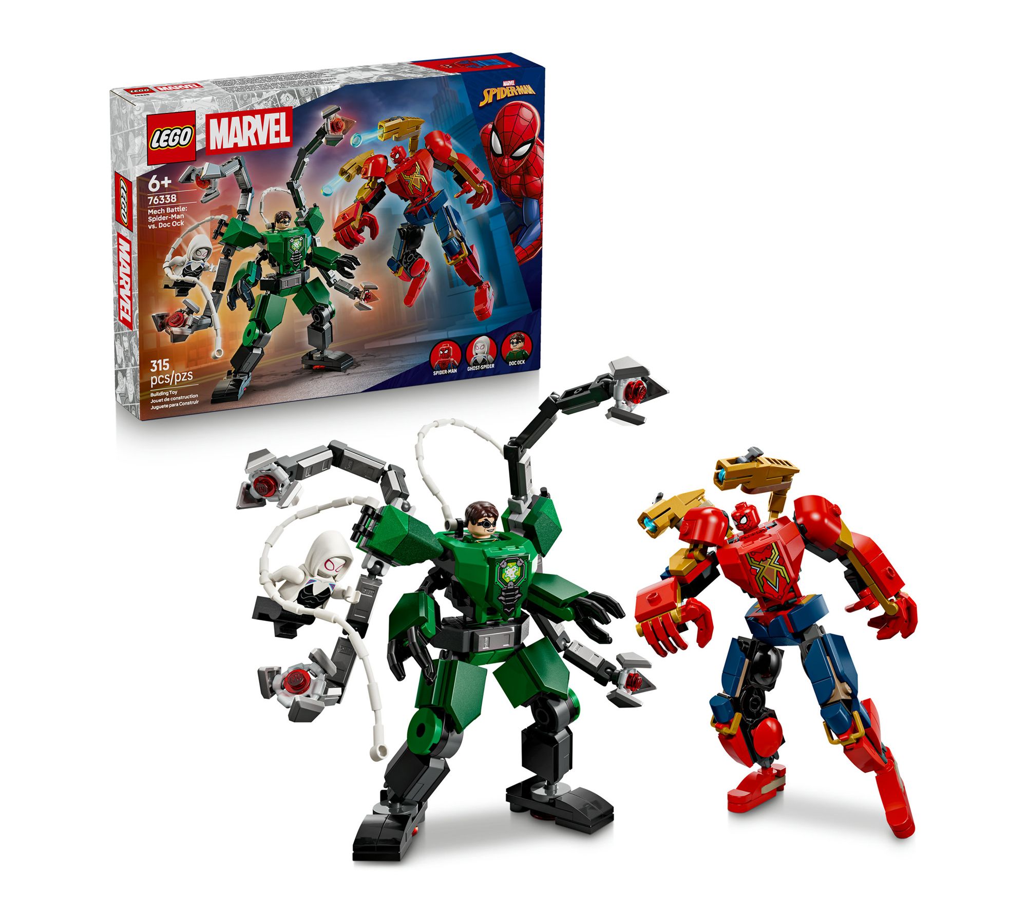LEGO  Marvel Mech Battle: Spider-Man vs. Doc Ock 76338