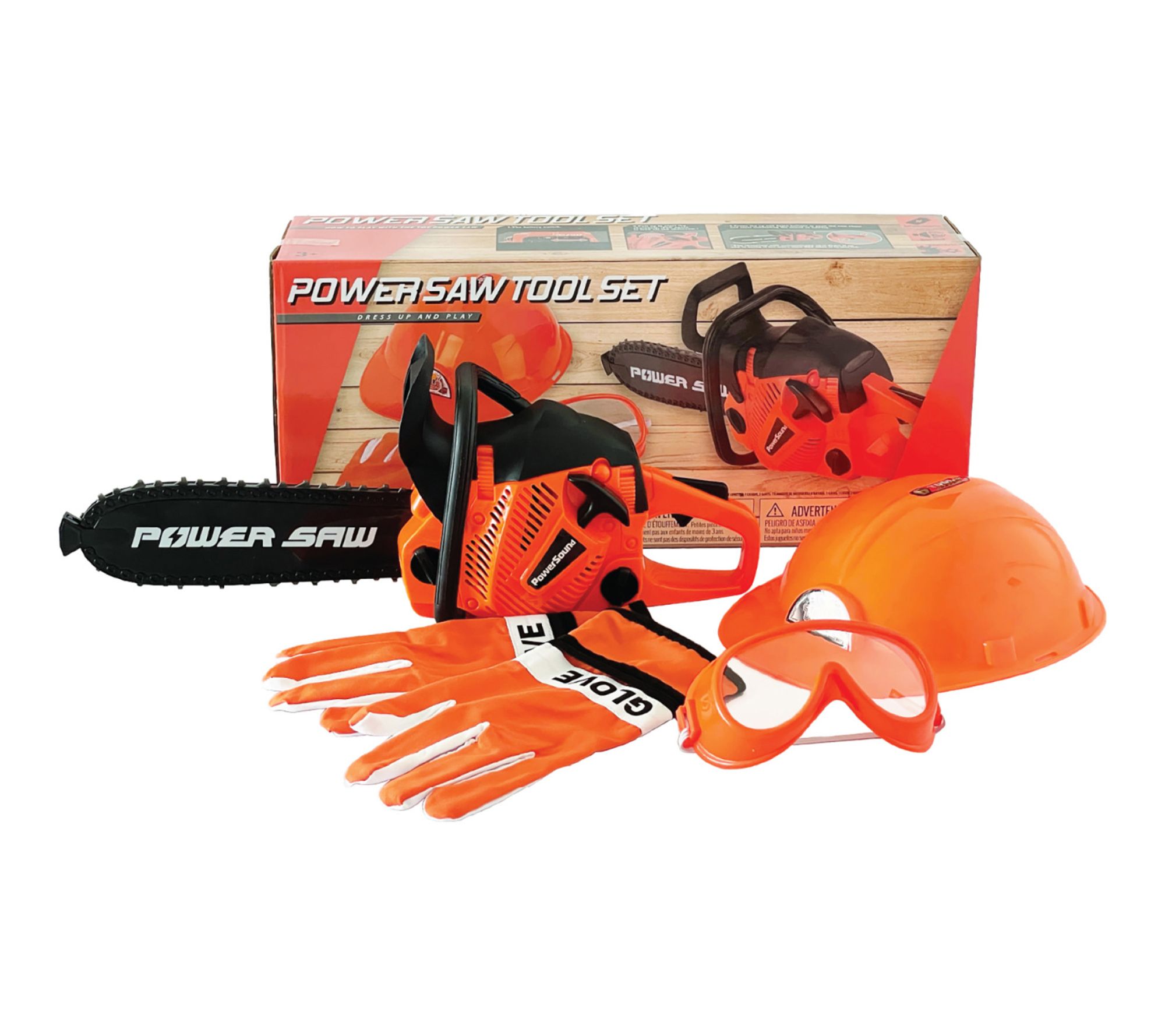 The Bubble Factory Power Saw Tool Toy Set