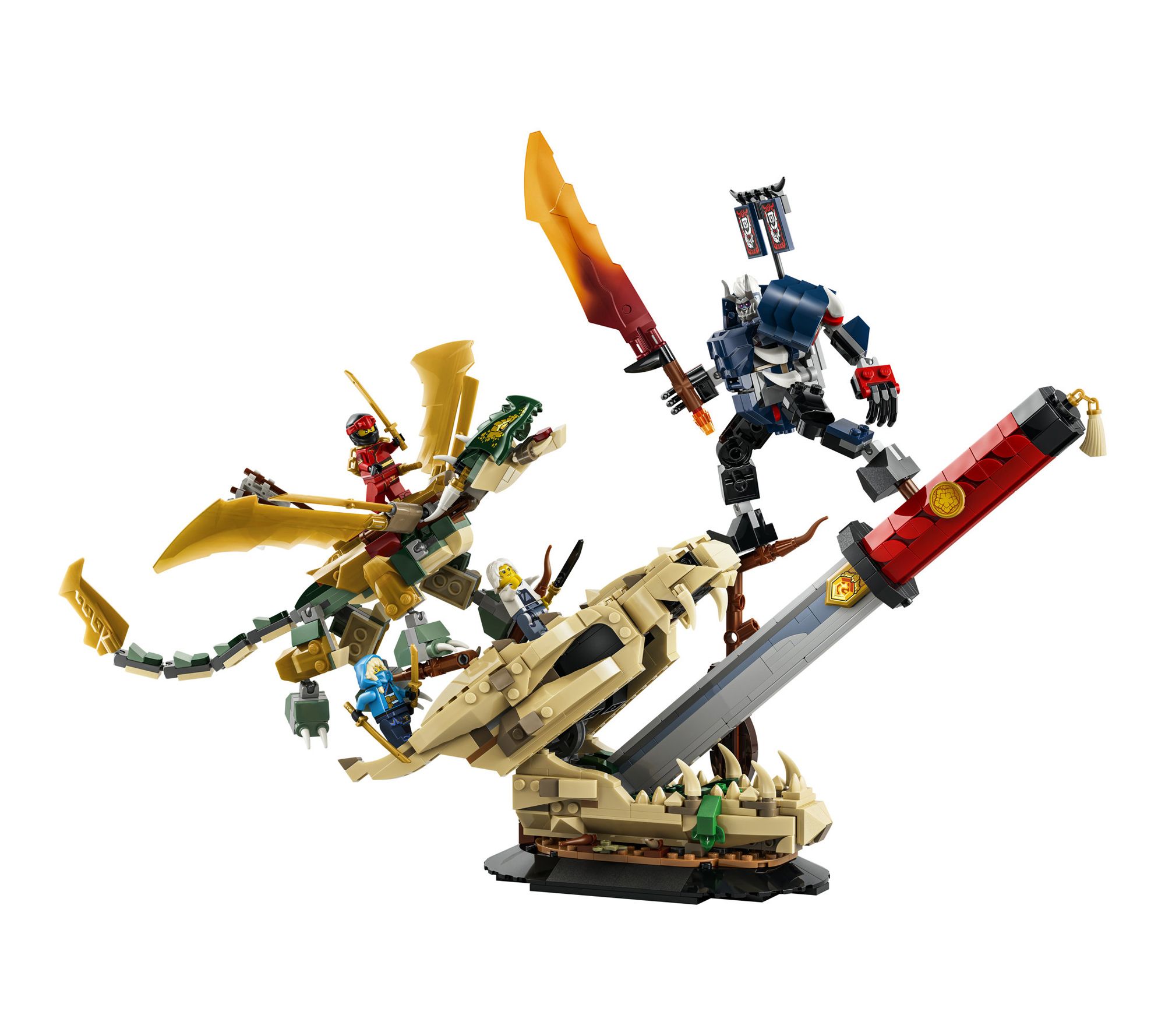 LEGO Ninjago Battle at the Dragon's Blade 71871 1016 Pieces