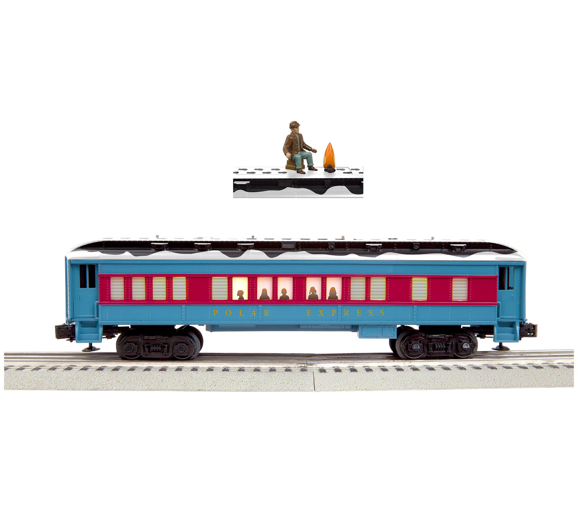 Warner Brothers Polar Express Disappearing HoboTrain Car