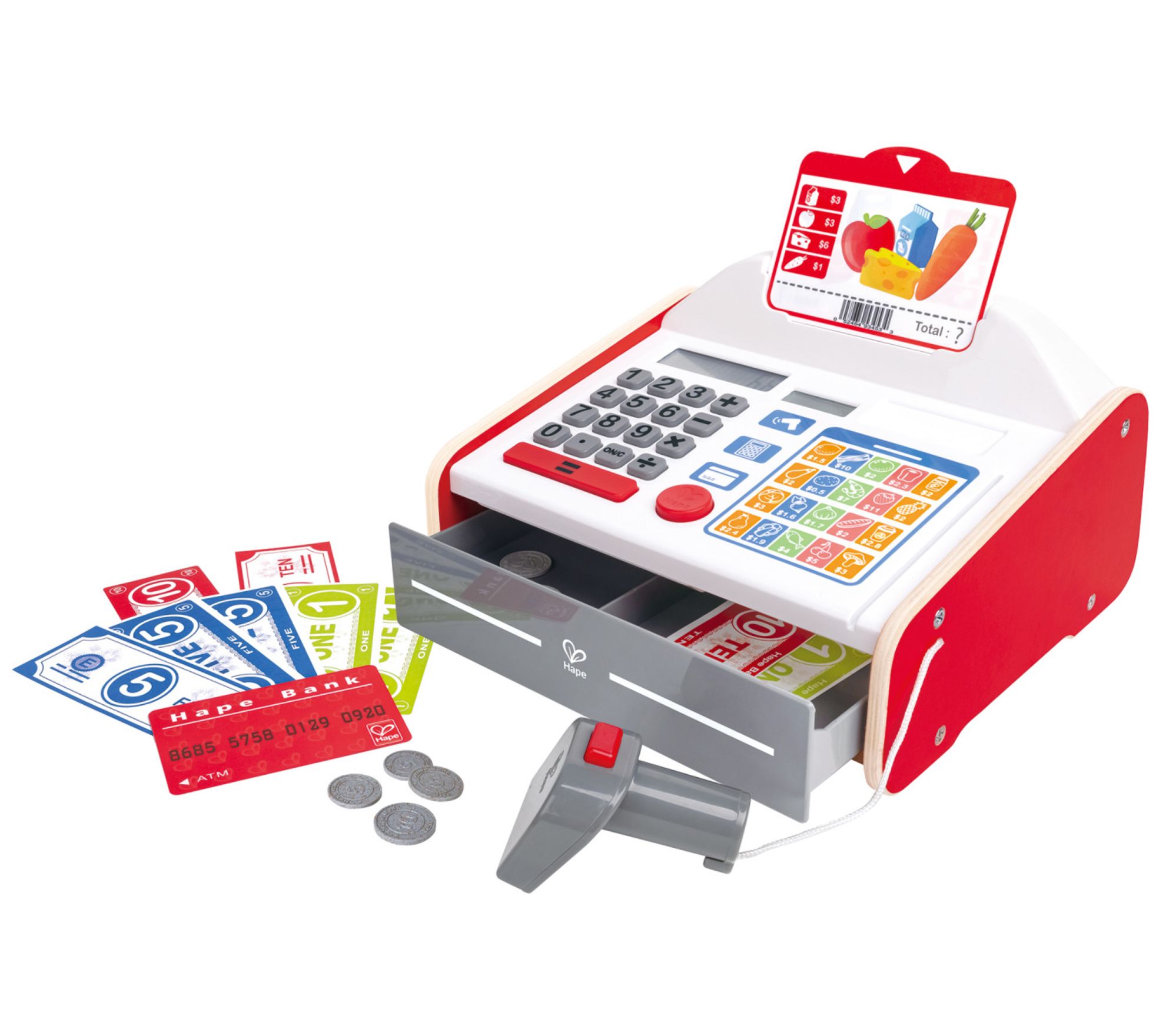 Hape Beep 'N' Buy Toy Cash Register