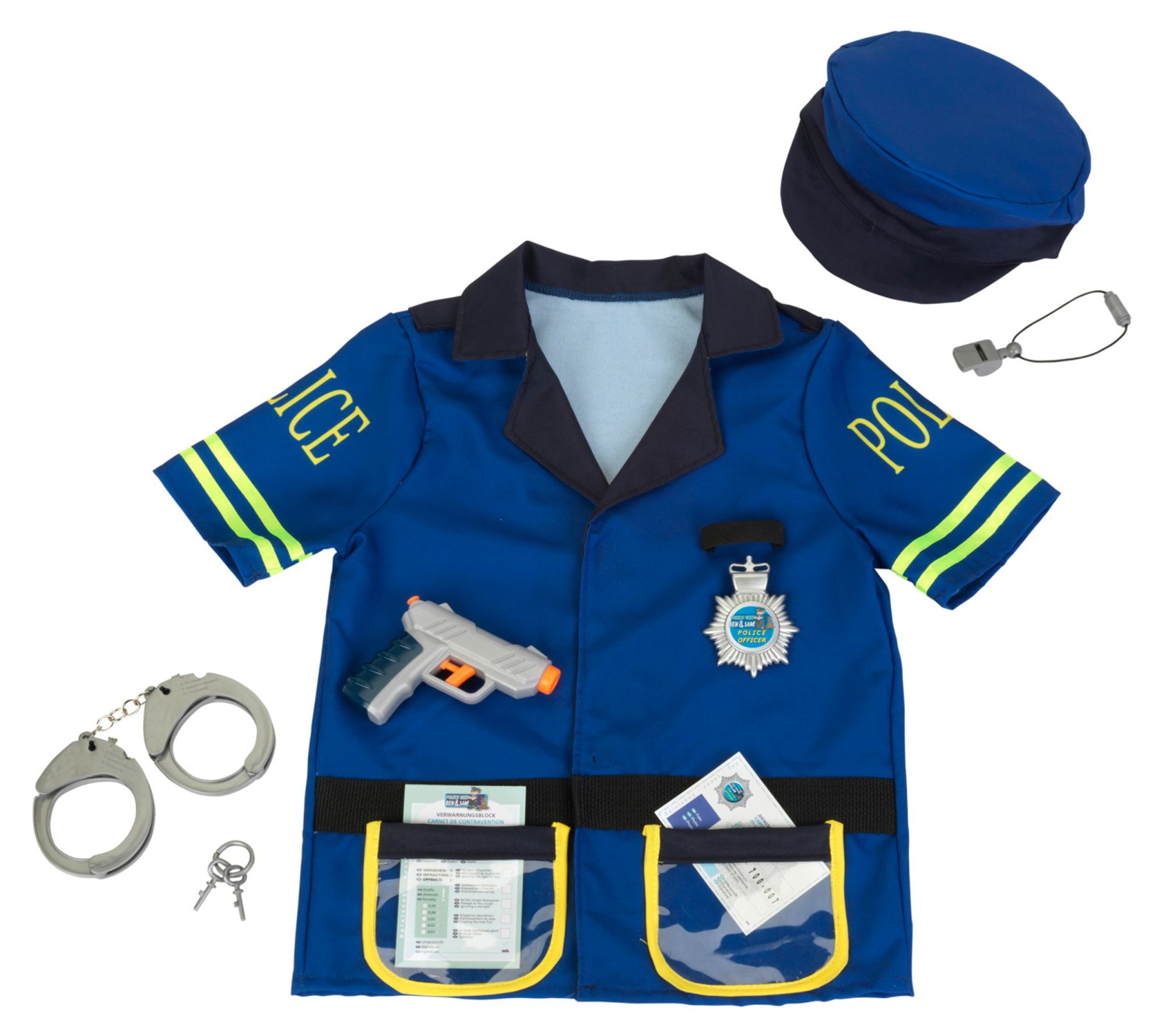 Klein PRO Police Costume - 7pc Set