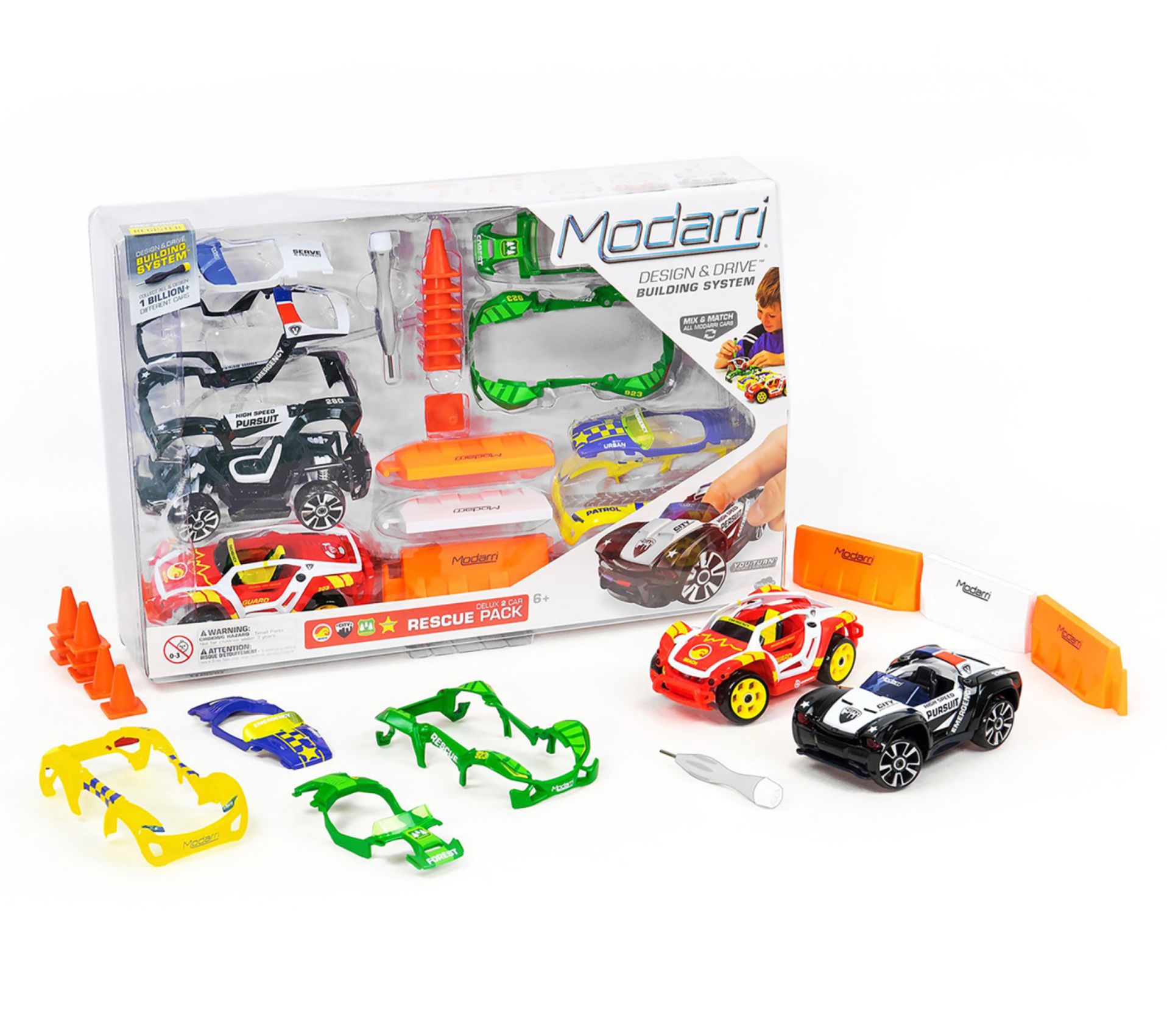Modarri: Deluxe 2 Car Rescue Pack